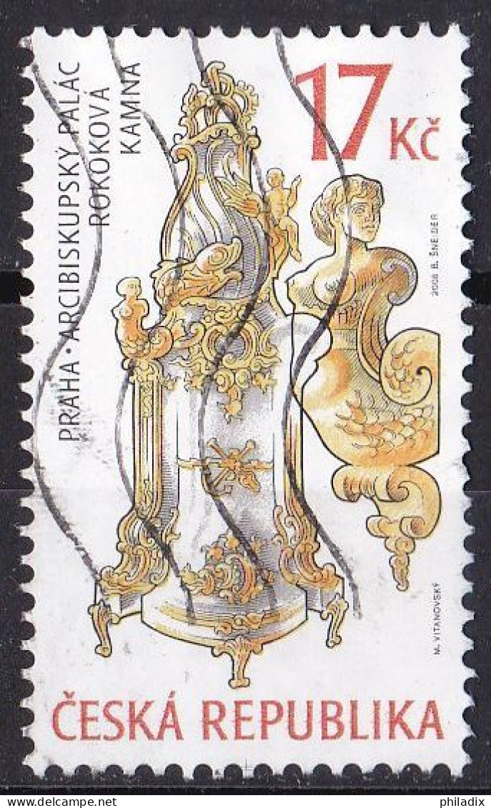 # Tschechische Republik Marke Von 2008 O/used (A5-3) - Gebraucht