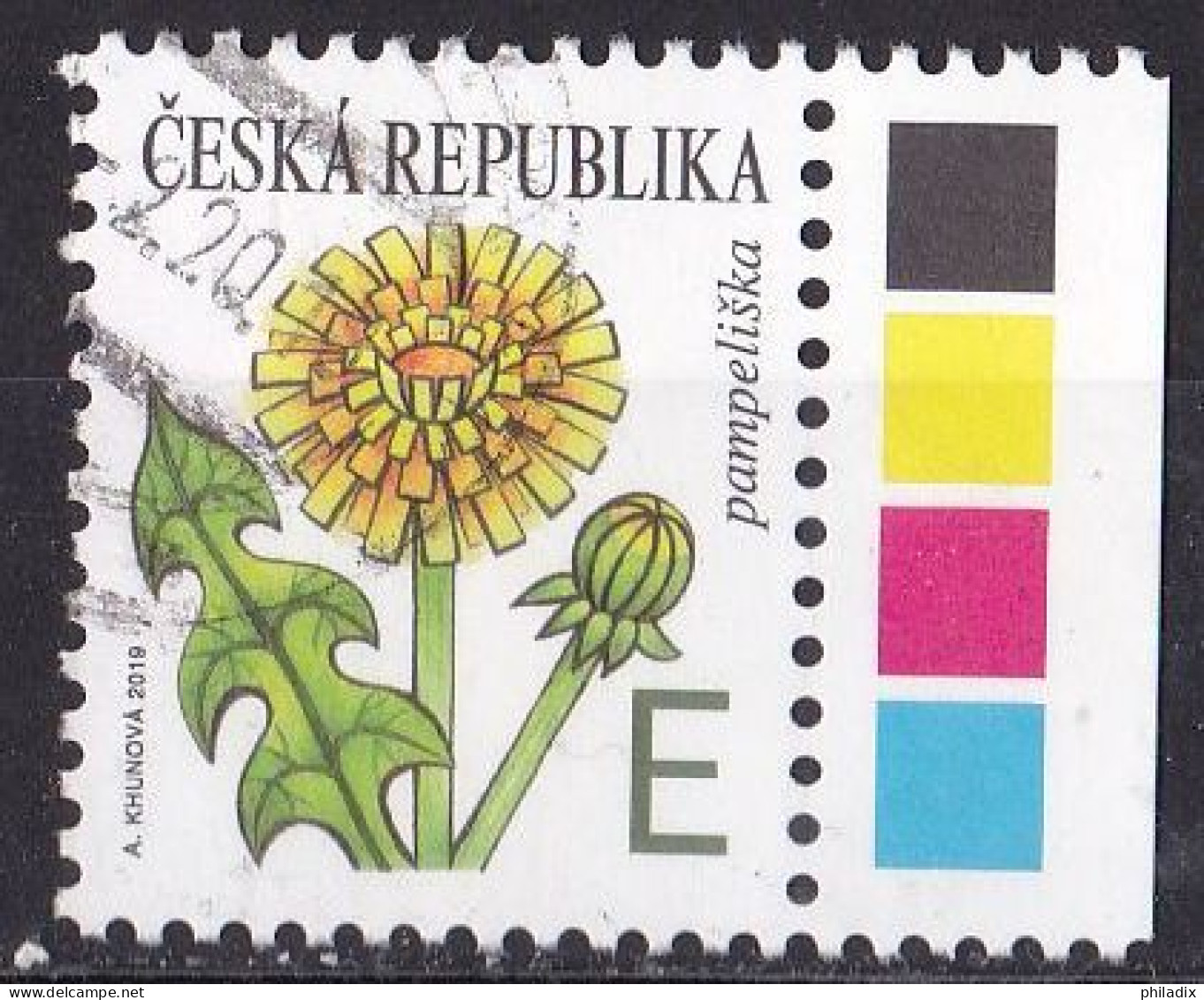 # Tschechische Republik Marke Von 2019 O/used (A5-4) - Oblitérés