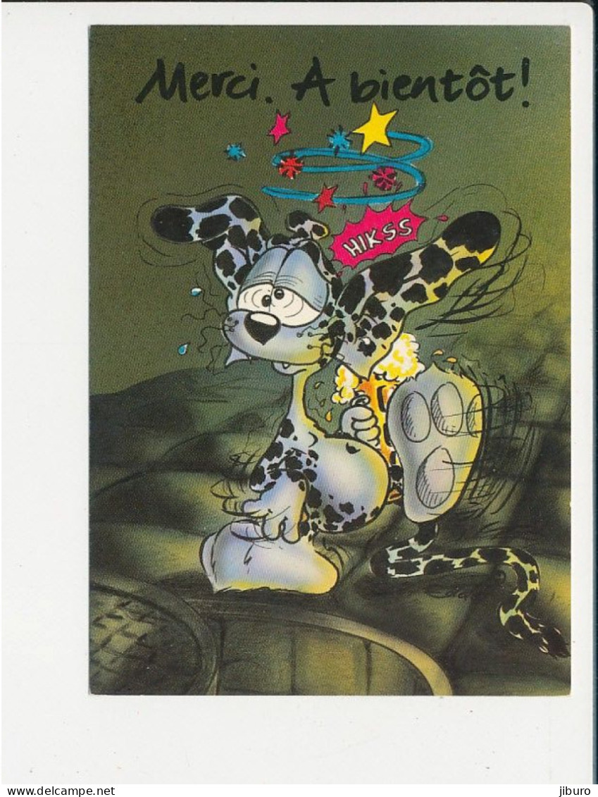 Carte Postale Marsupilami ?? Hikss Humour ( Editions Ropro AG 1993) CP-2/397 - Bandes Dessinées