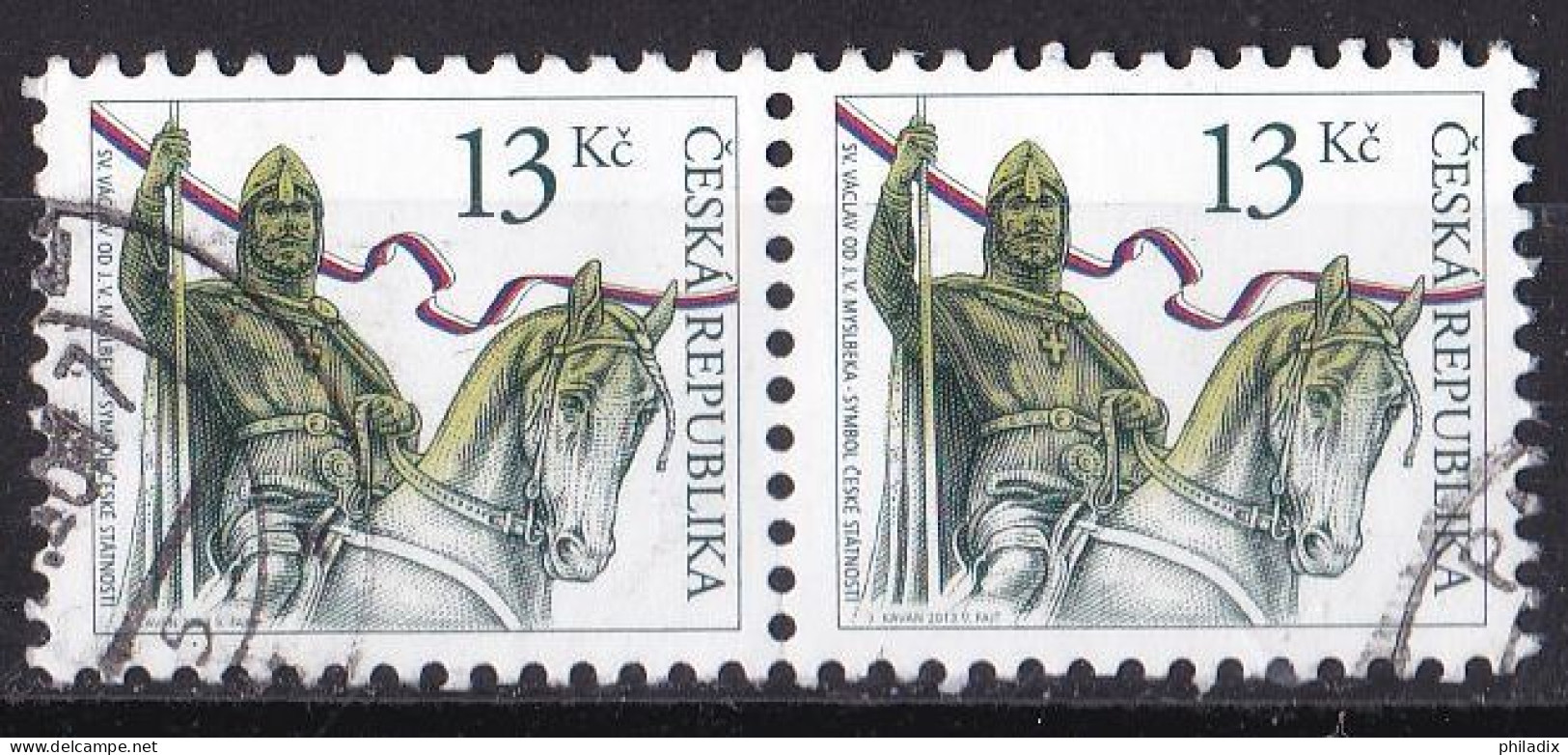 # Tschechische Republik Marke Von 2012 O/used (A5-4) - Gebraucht