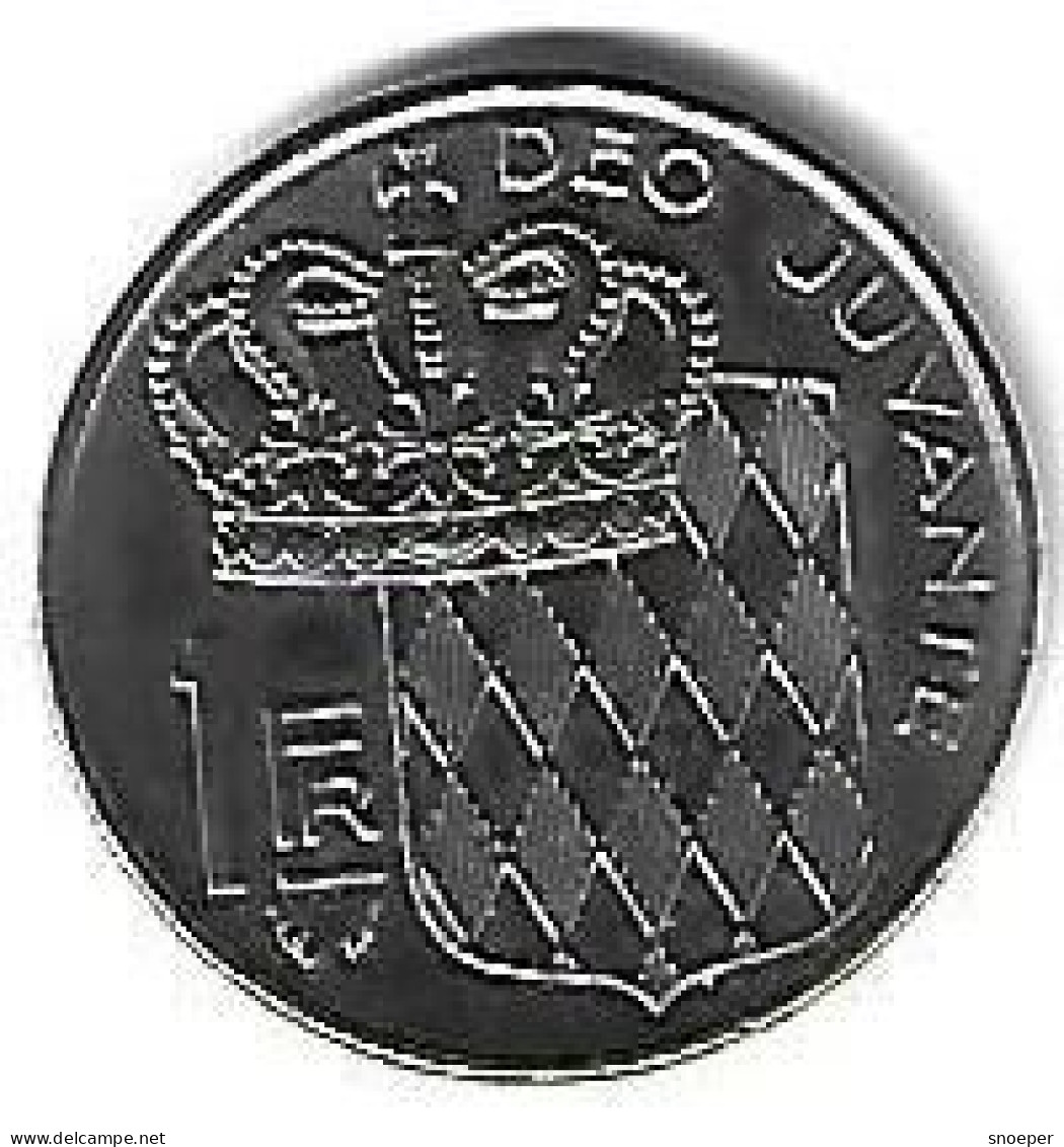 Monaco 1 Franc 1979 Km 140  Xf++ - 1960-2001 Franchi Nuovi