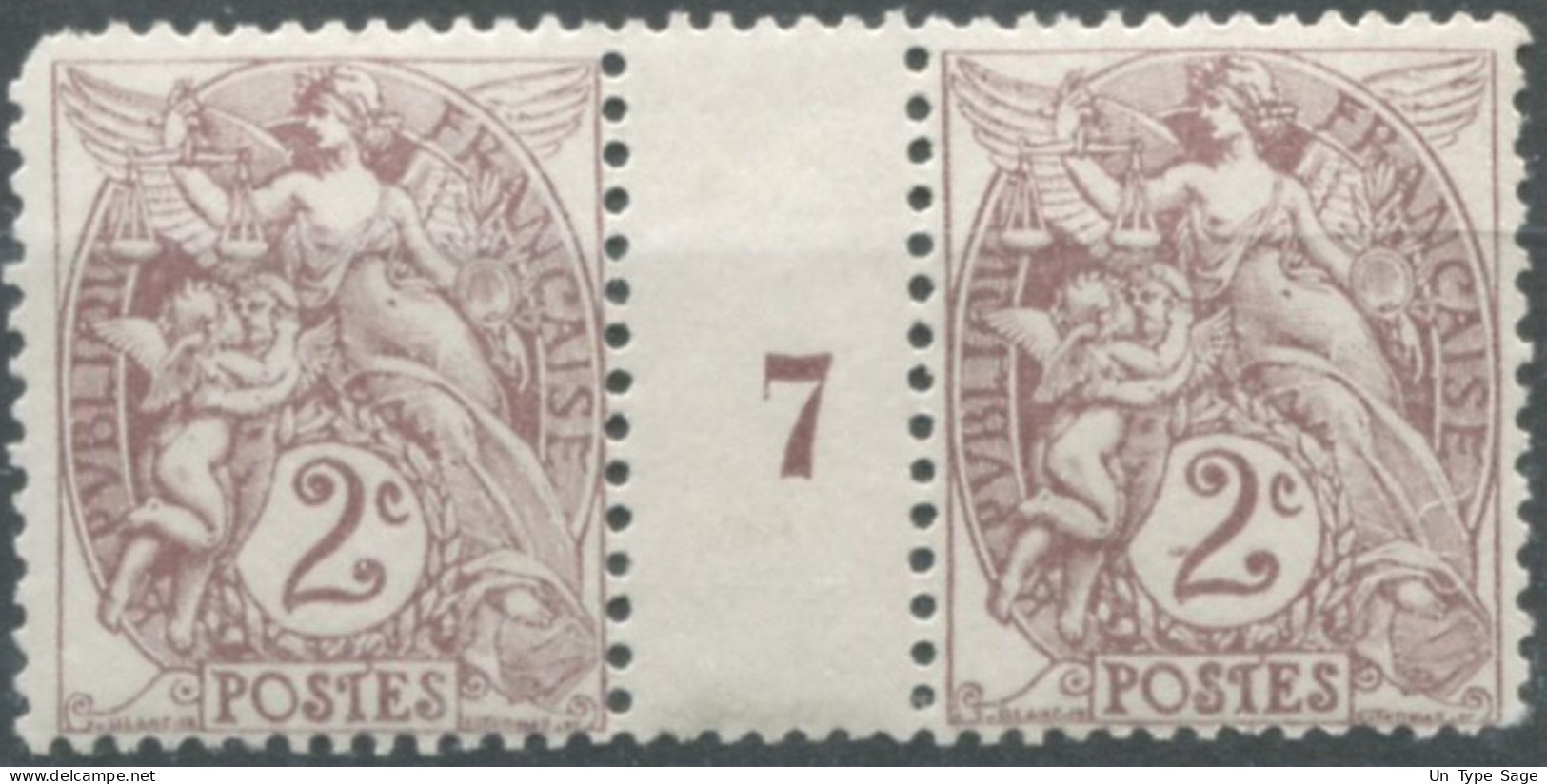 France N°107 Millésime 7 - Neuf - (F698) - Millesimes