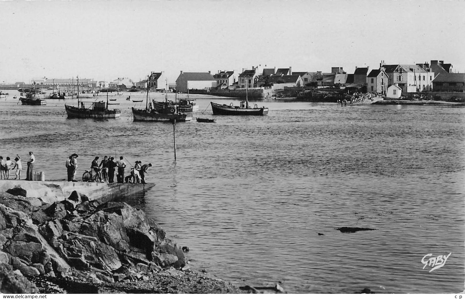 Gavres - Debarcadere De Port Louis    - CPSM °J - Guemene Sur Scorff