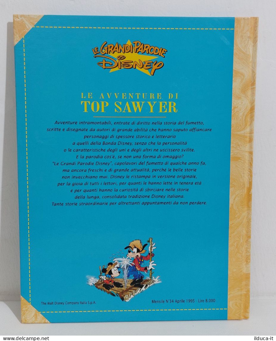 57726 Le Grandi Parodie Disney N. 34 - Le Avventure Di Top Sawyer - 1995 - Disney