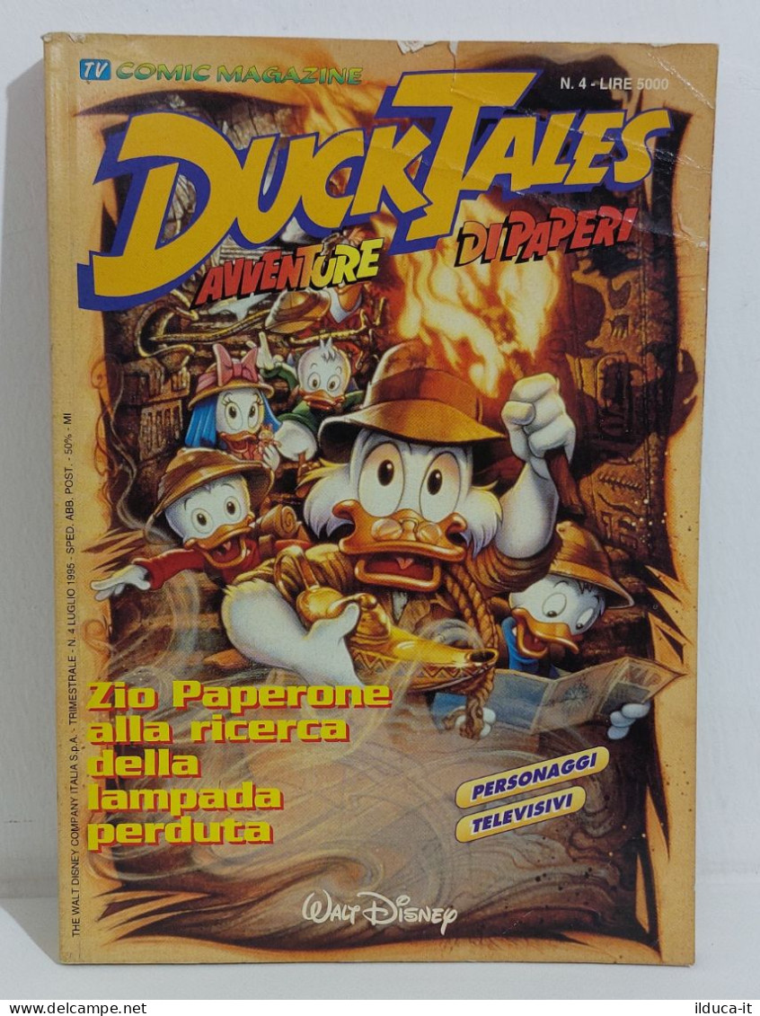 57727 TV Comic Magazine - DUCKTALES N. 4 - Disney 1995 - Disney