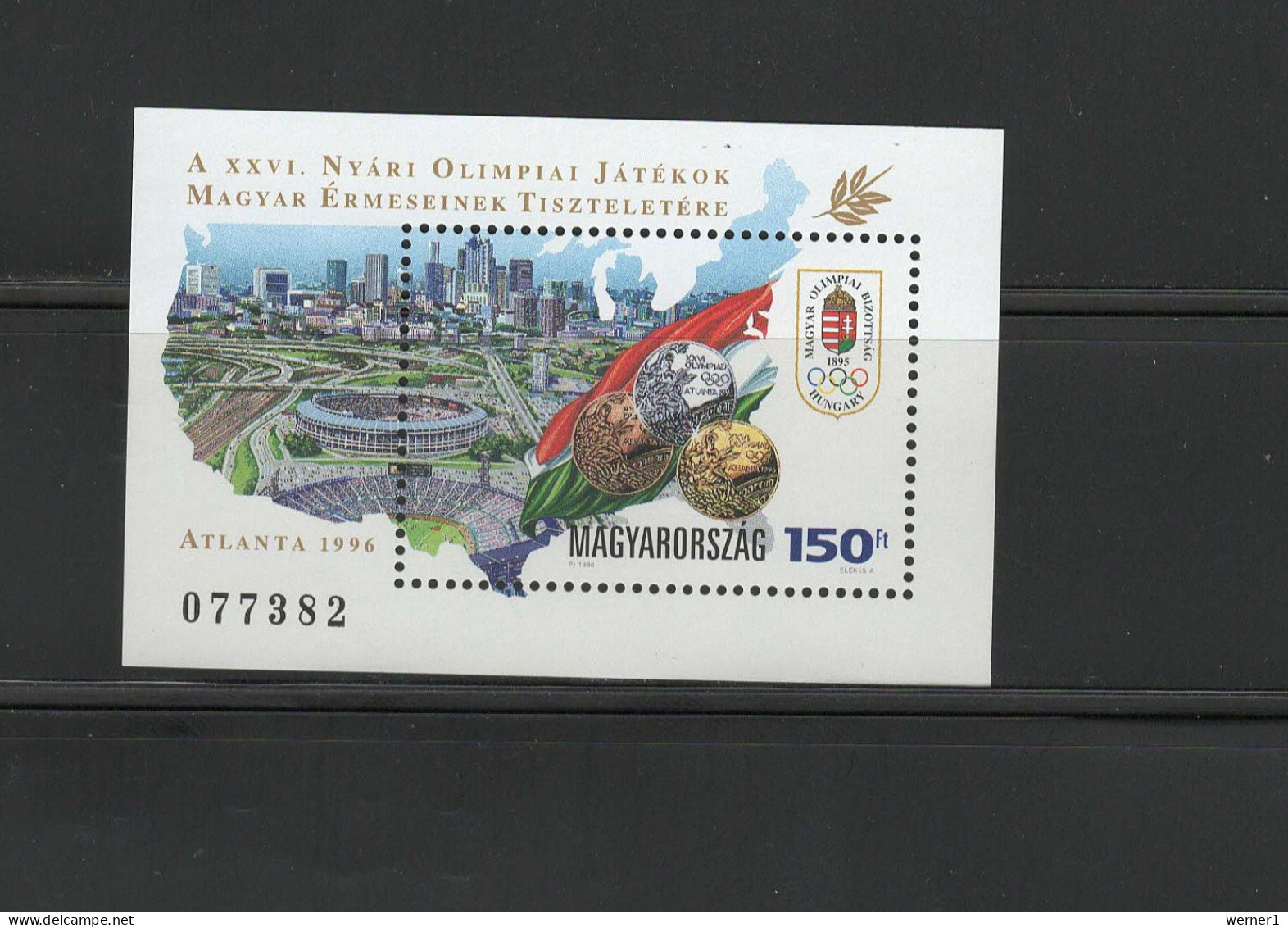 Hungary 1996 Olympic Games Atlanta S/s MNH - Ete 1996: Atlanta