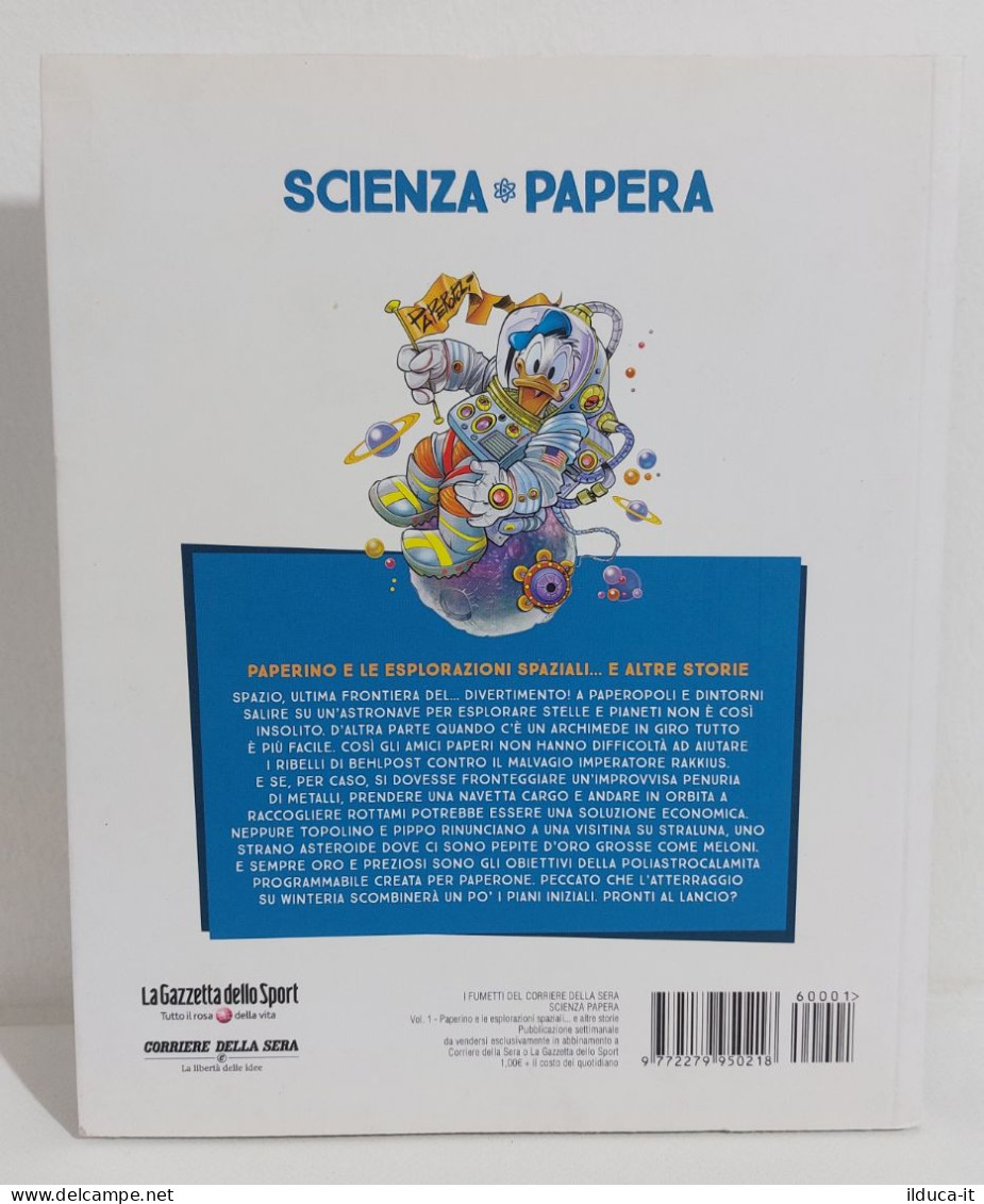 57732 Scienza Papera Disney N. 1 - Paperino E Le Esplorazioni Spaziali - 2016 - Disney