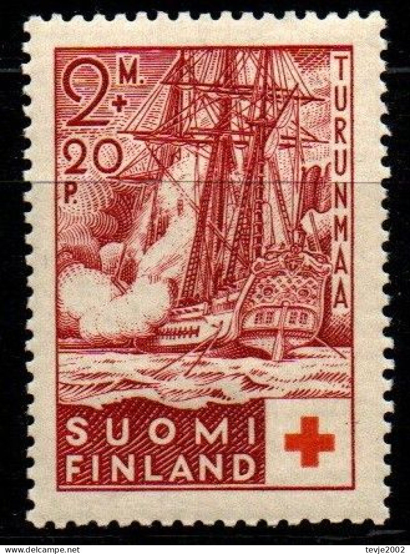 Finnland Suomi 1937 - Mi.Nr. 200 - Postfrisch MNH - Rotes Kreuz Red Cross - Unused Stamps