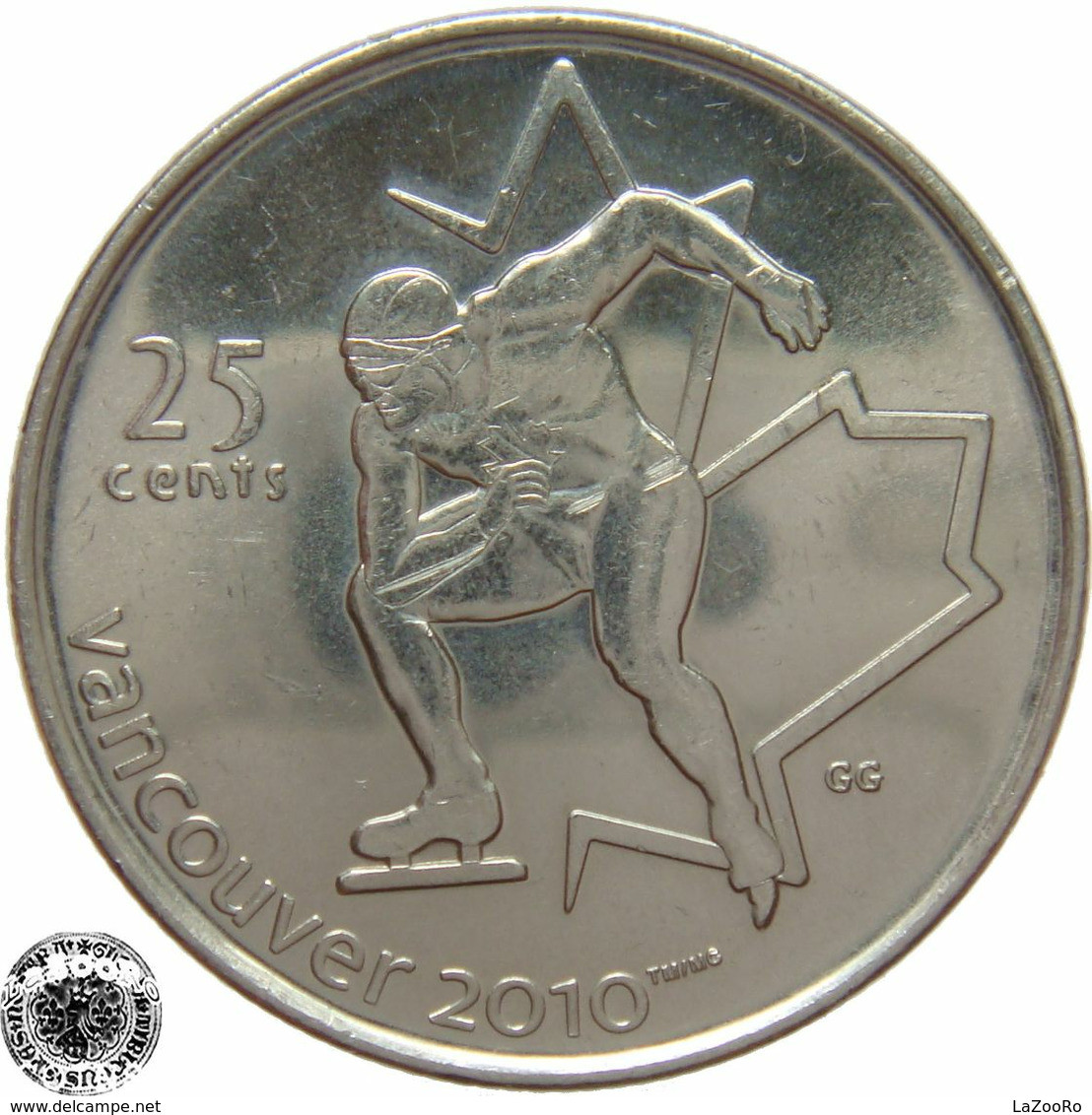 LaZooRo: Canada 25 Cents 2009 UNC - Canada