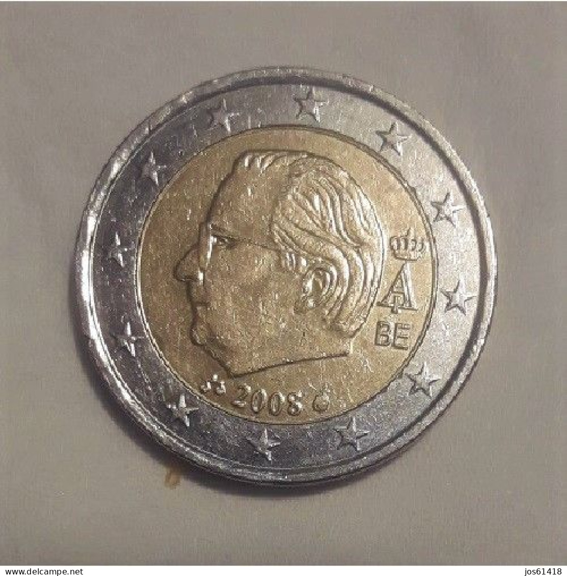 2 Euros Bèlgica / Belgium  2008  BC - Belgique