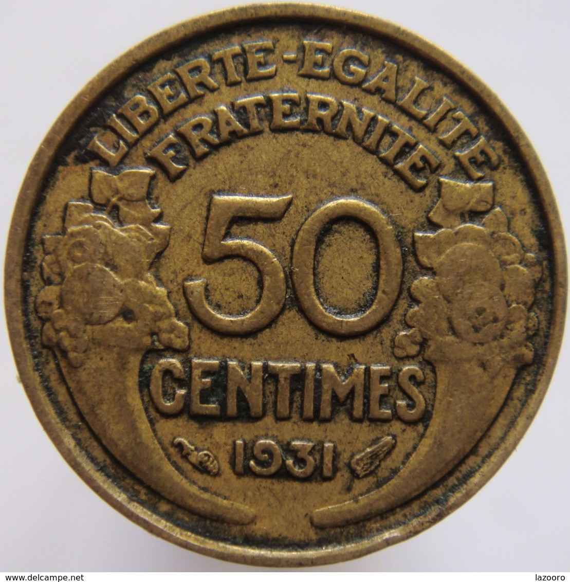 LaZooRo: France 50 Centimes 1931 192/4 VF - 50 Centimes