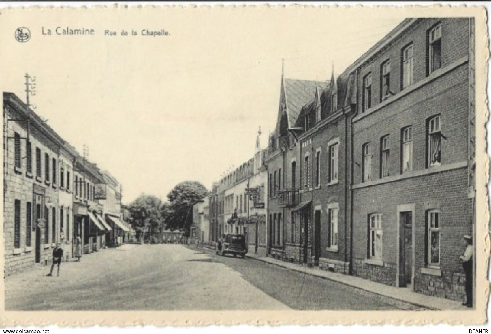 LA CALAMINE :   Rue De La Chapelle. Carte Rare. - La Calamine - Kelmis