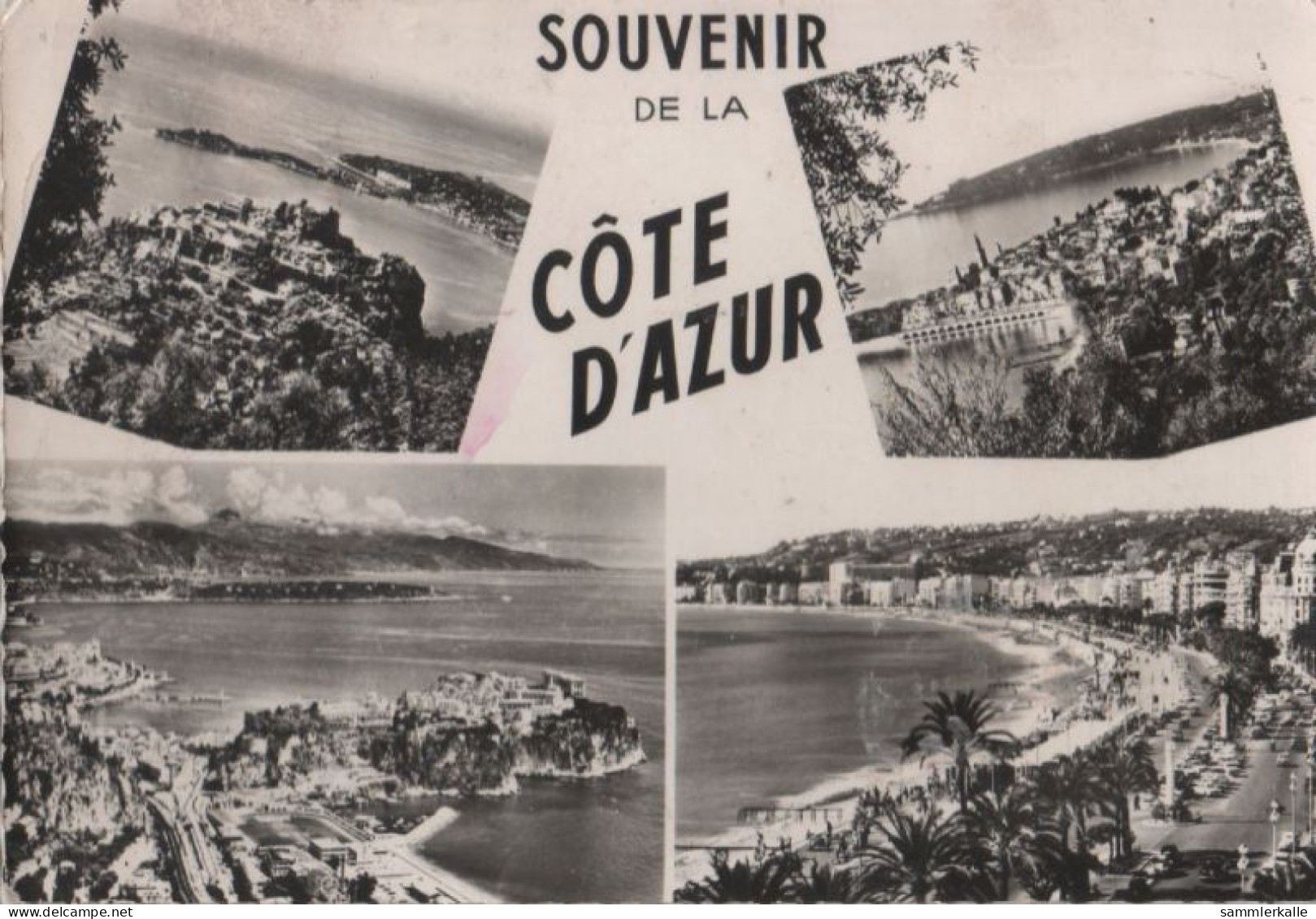 79342 - Frankreich - Cote D\\\\\\\\\\\\\\’Azur - 4 Teilbilder - Ca. 1965 - Other