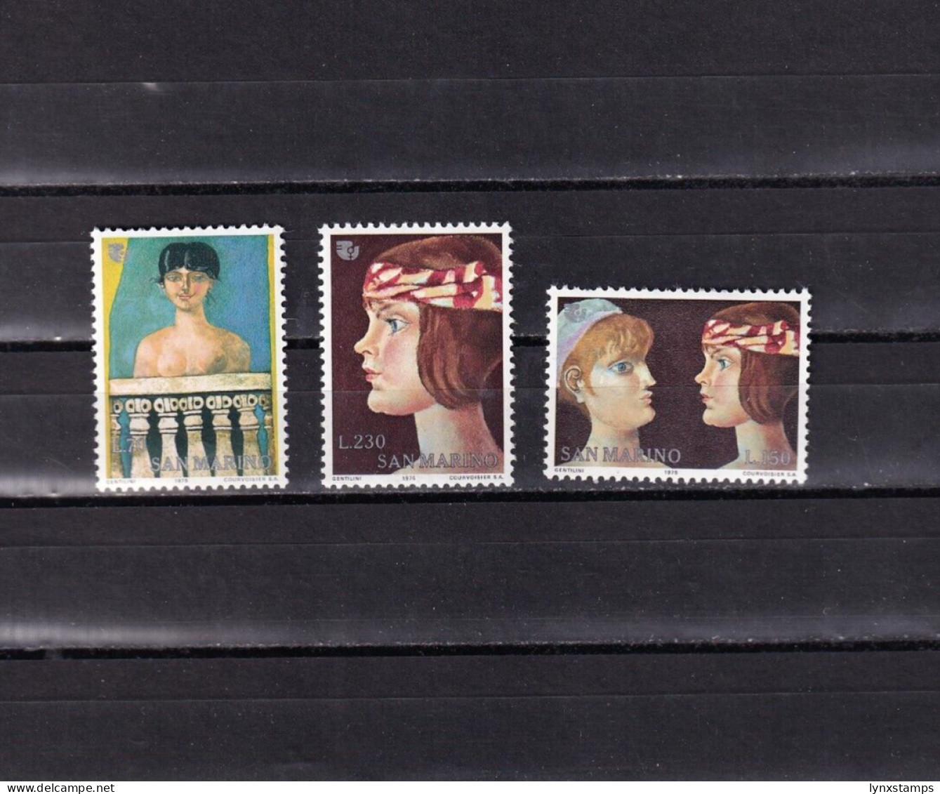 SA04 San Marino 1975 International Year Of Women Mints Stamps - Unused Stamps