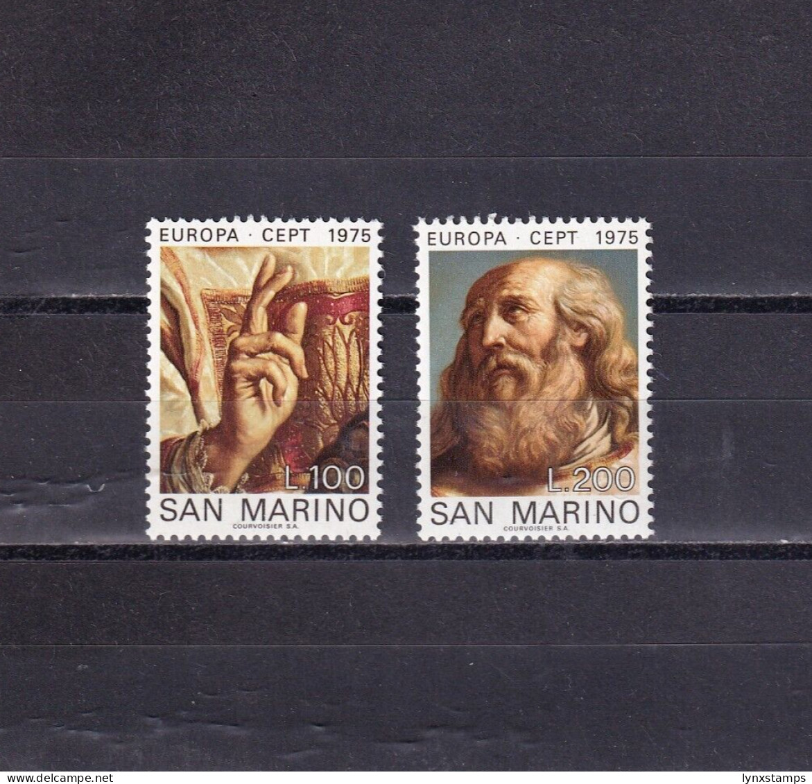 SA04 San Marino 1975 EUROPA Stamps - Paintings Mints Stamps - Neufs