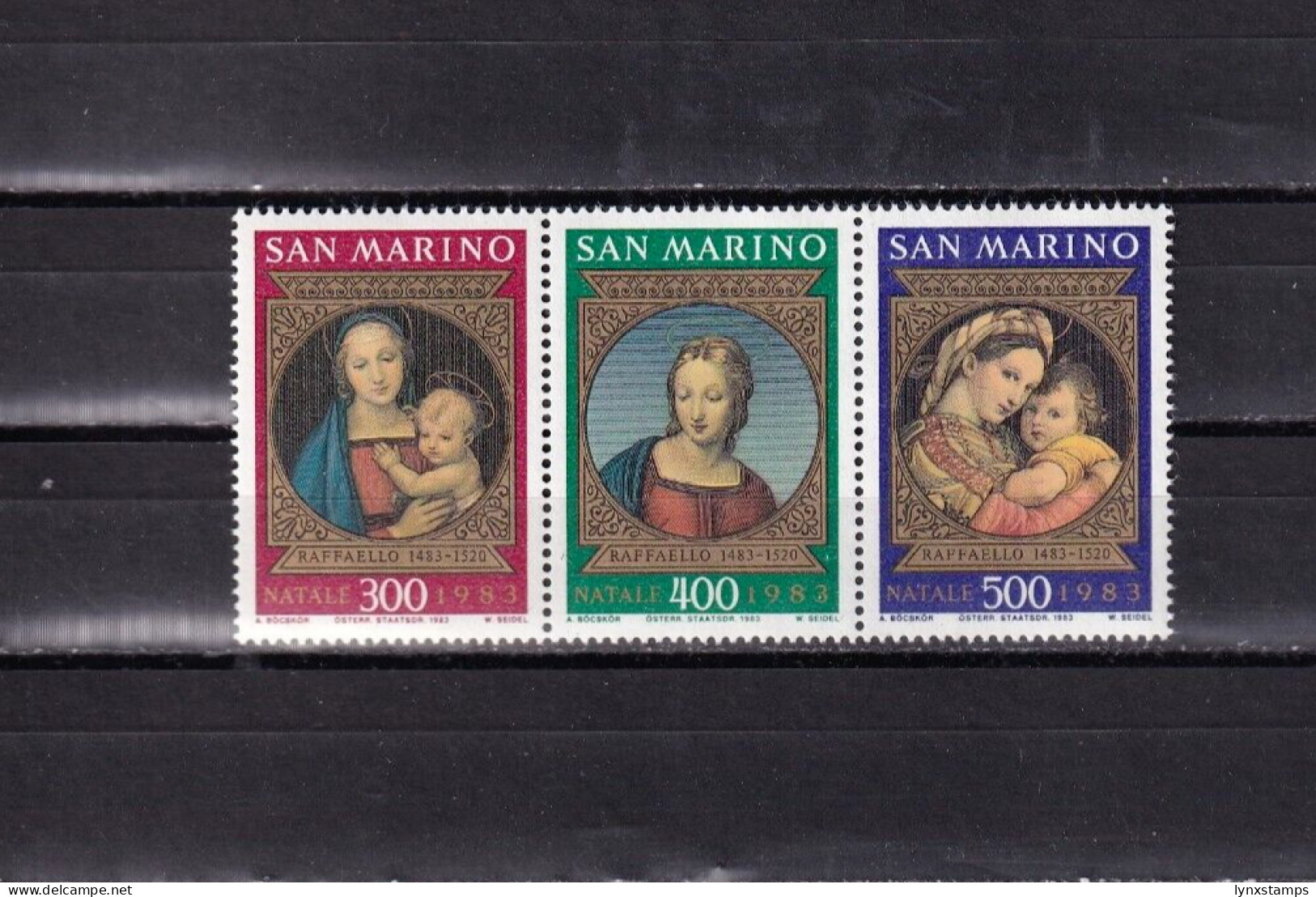 SA04 San Marino 1983 The 500th Anniversary Of The Birth Of Raffaelo Sanzio Mint - Unused Stamps