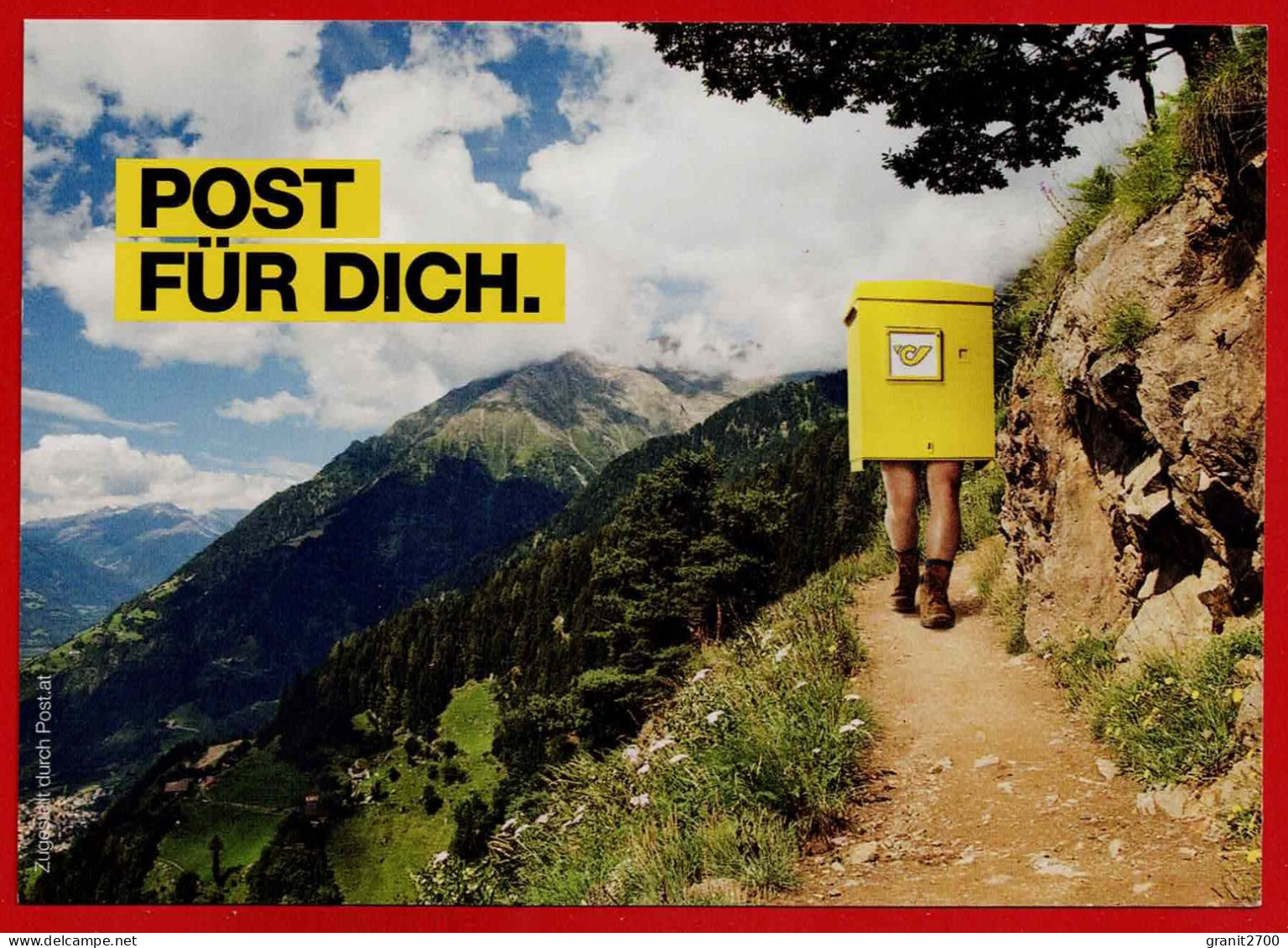 GS Postkarte - Post Für Dich Mit Eingedruckter Marke  - Nicht Gelaufen - Cartes Postales