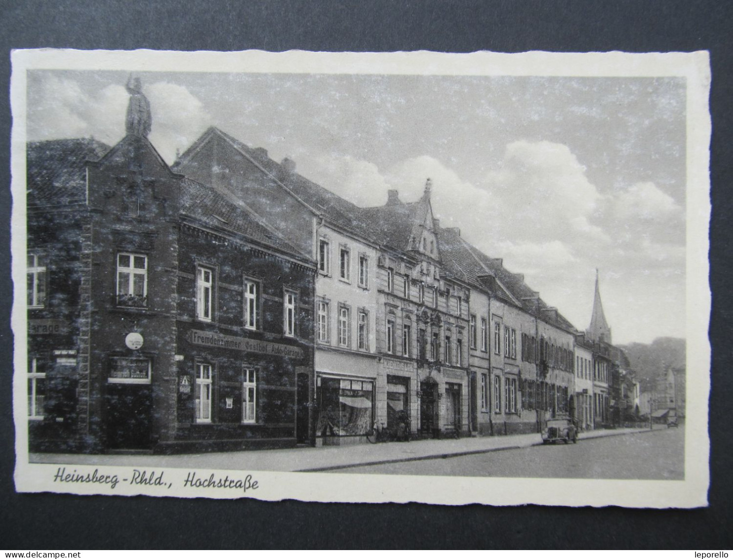 AK HEINSBERG Hochstrasse Ca. 1940 /// D*59320 - Heinsberg