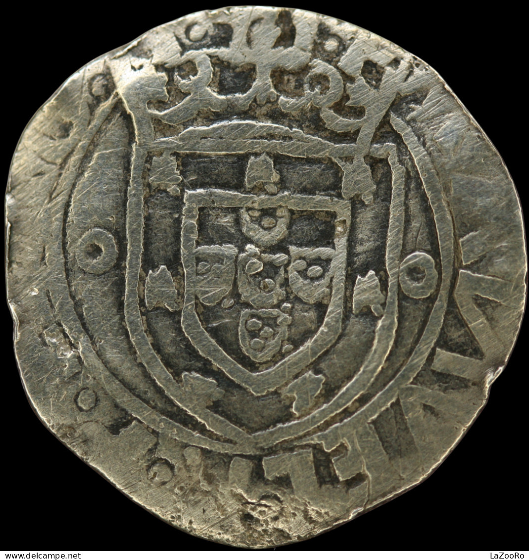 LaZooRo: Portugal Vintém Manuel I ND (1501-1521) - Silver - Portugal