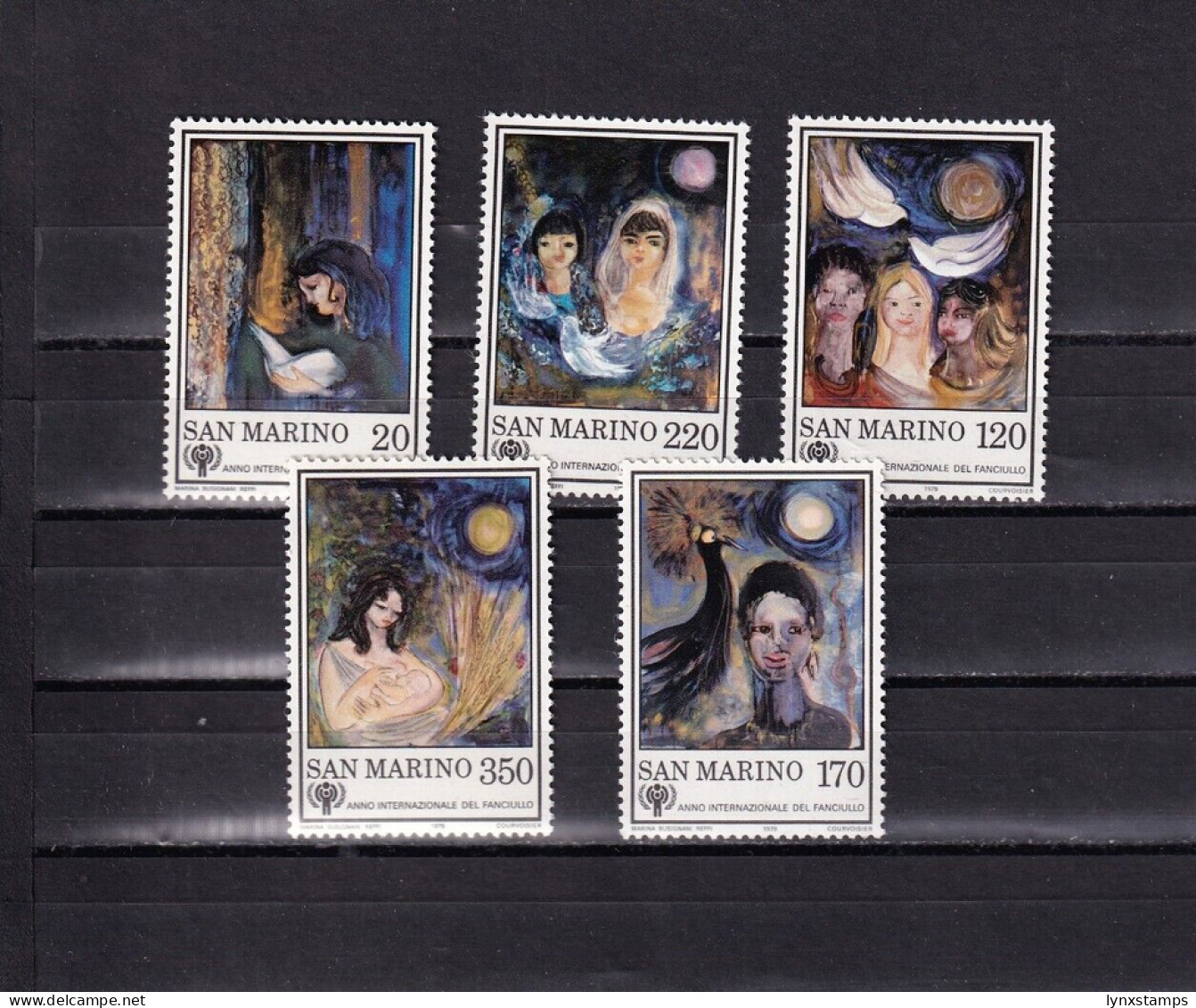 SA04 San Marino 1979 International Year Of The Child Mint Stamps - Nuevos