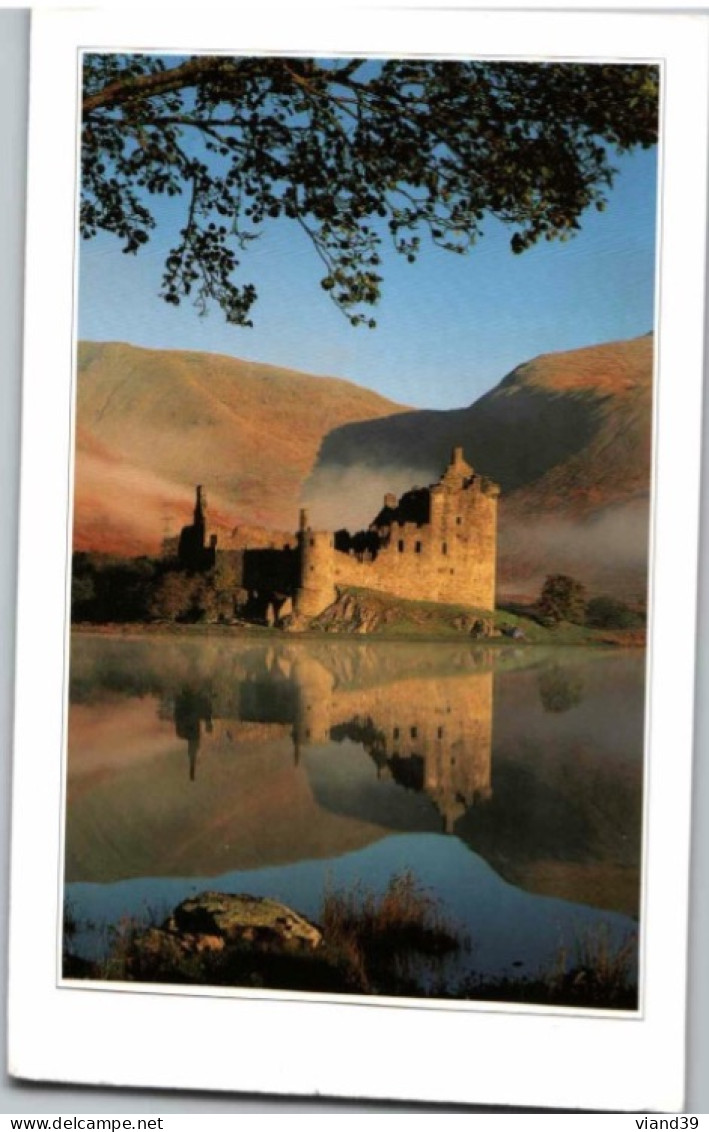 EVENING, KILCHURN CASTLE. ,  Loch Awe. . - Argyllshire