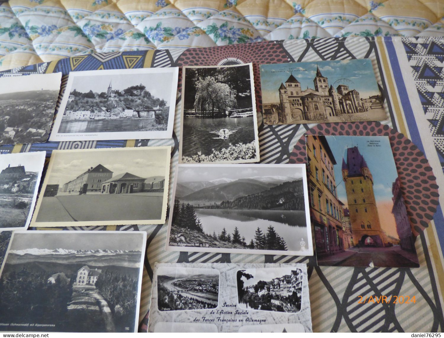 cartes postales diverses