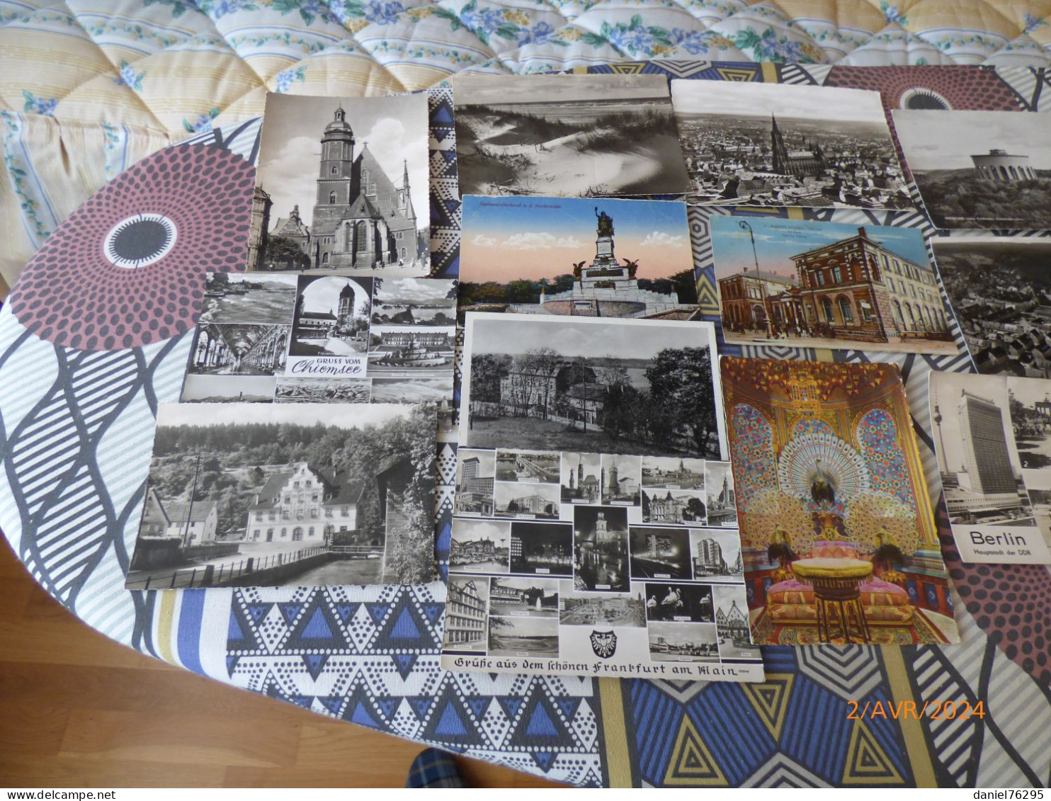 cartes postales diverses