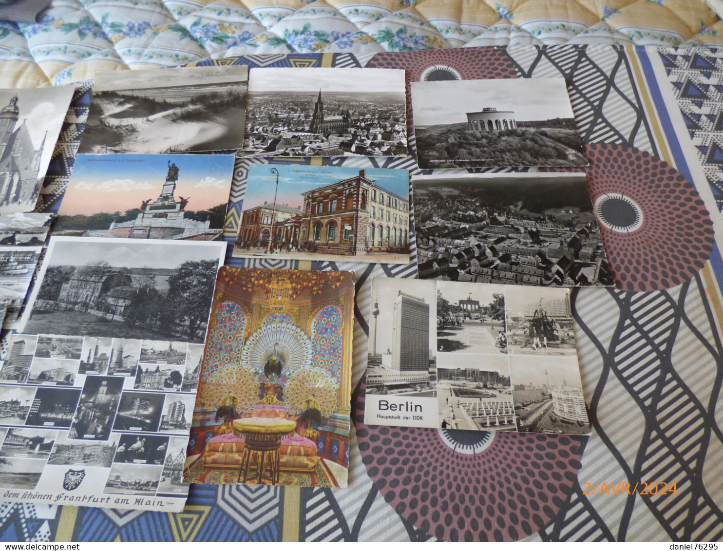 cartes postales diverses