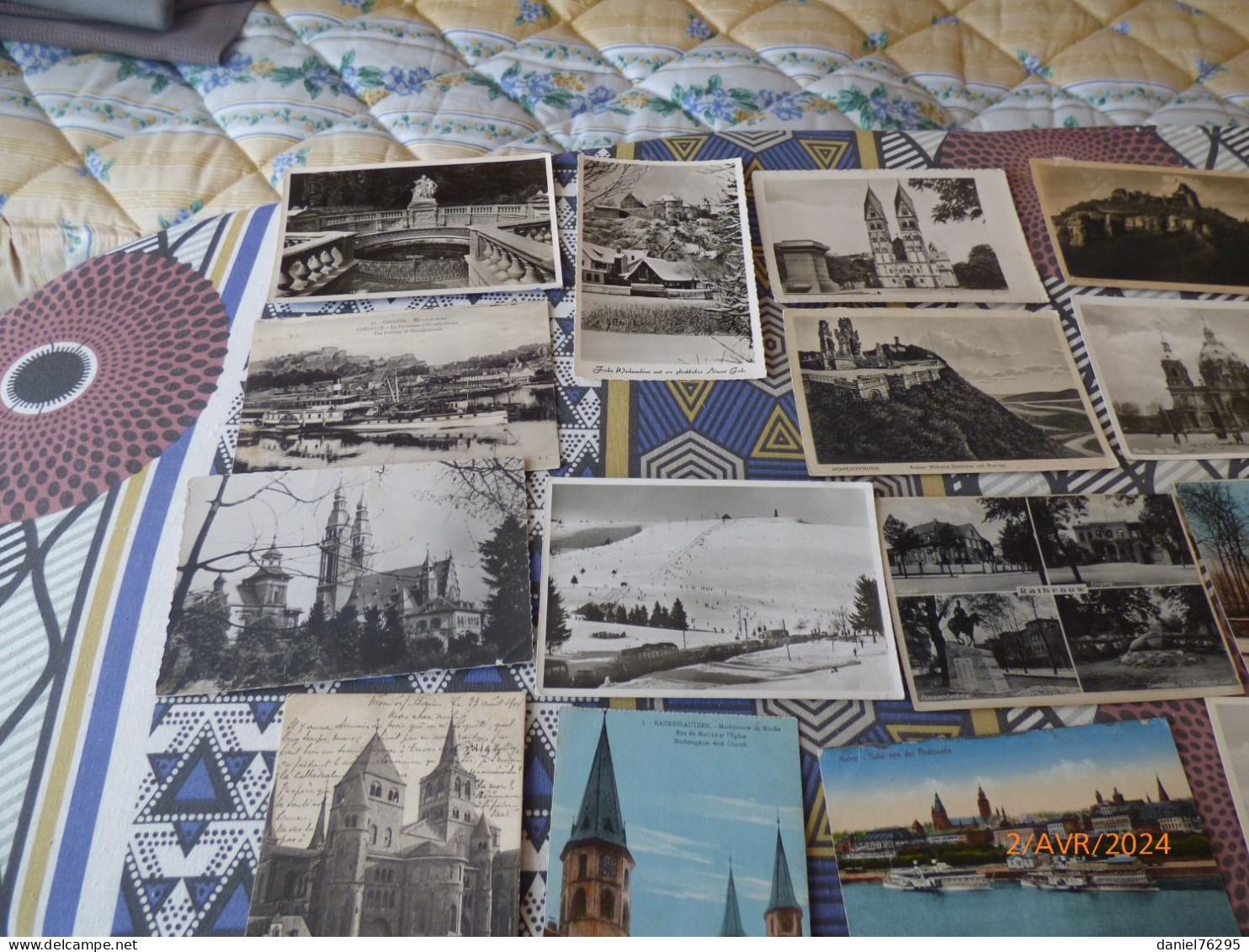 cartes postales diverses