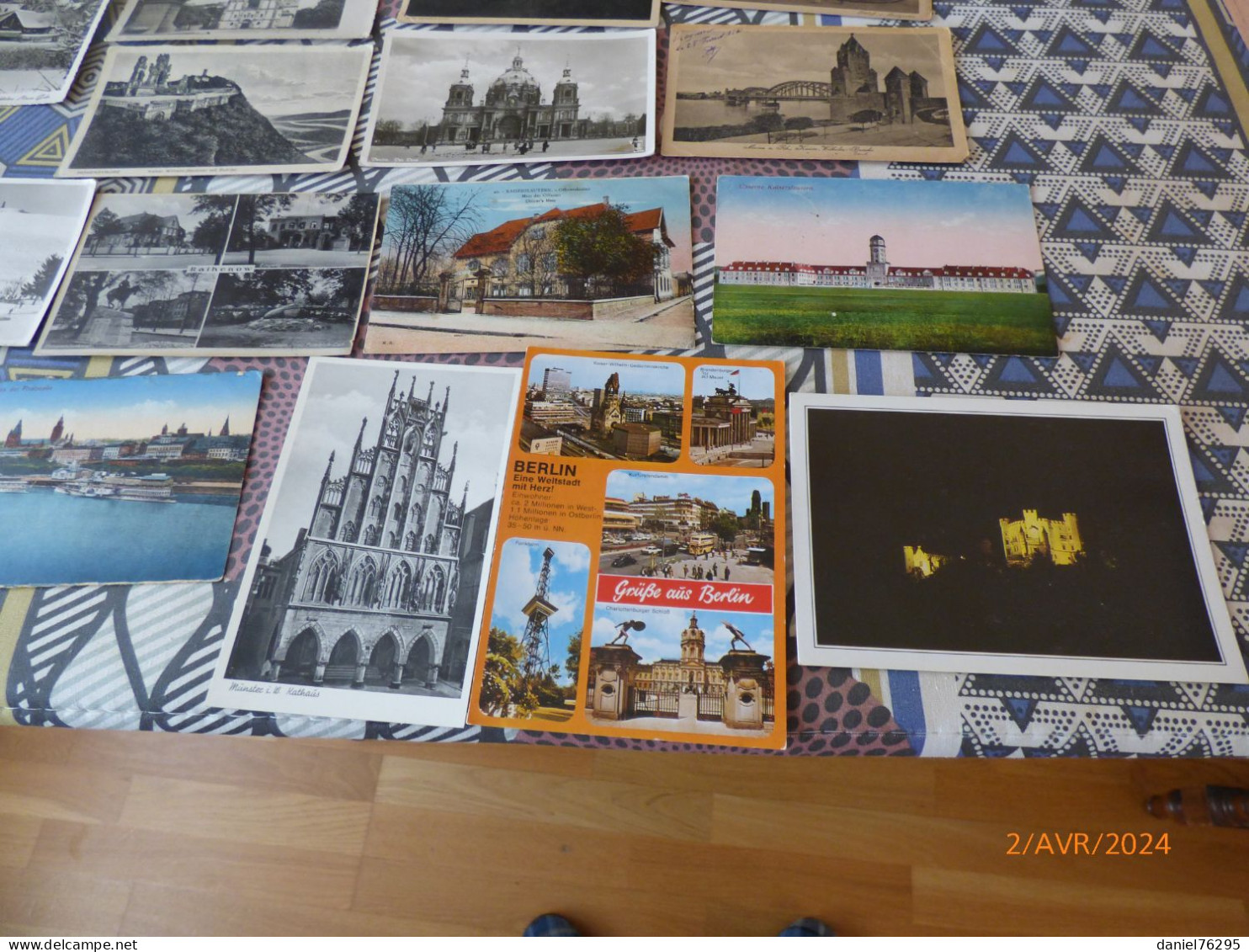 cartes postales diverses