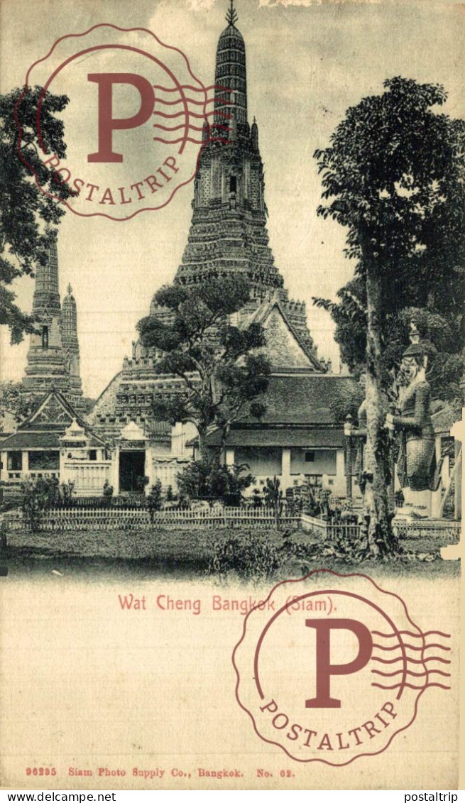 TAILANDIA. THAILANDE. Siam : Wat Cheng Bangkok - Tailandia