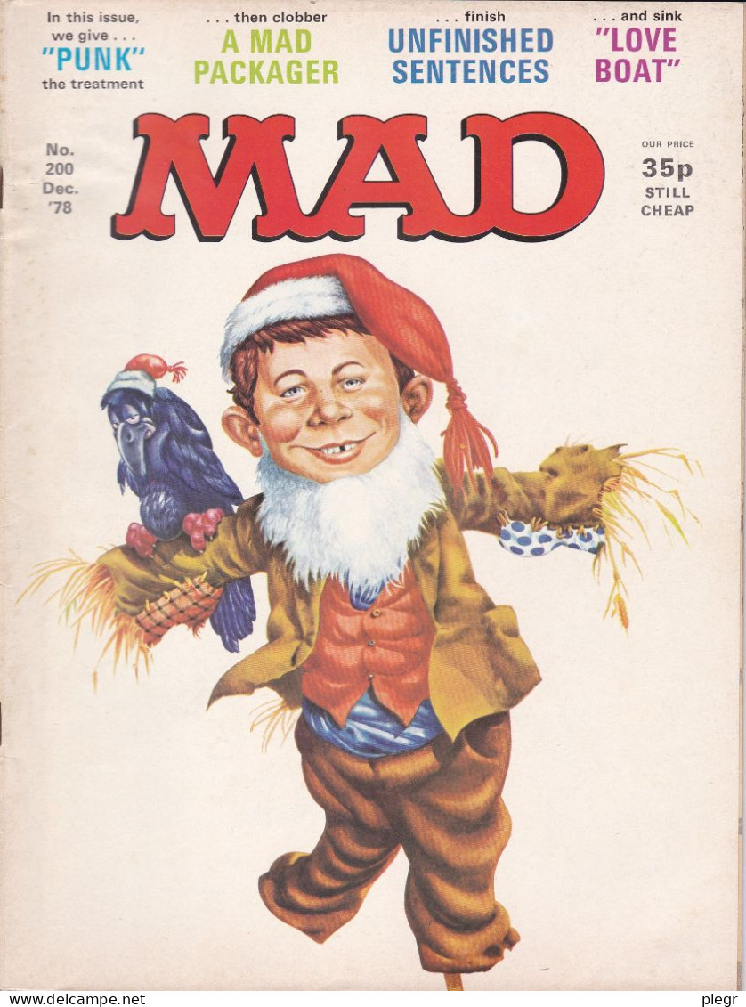 MAD - Version GB - N°200 - DEC 1978 - Altri Editori