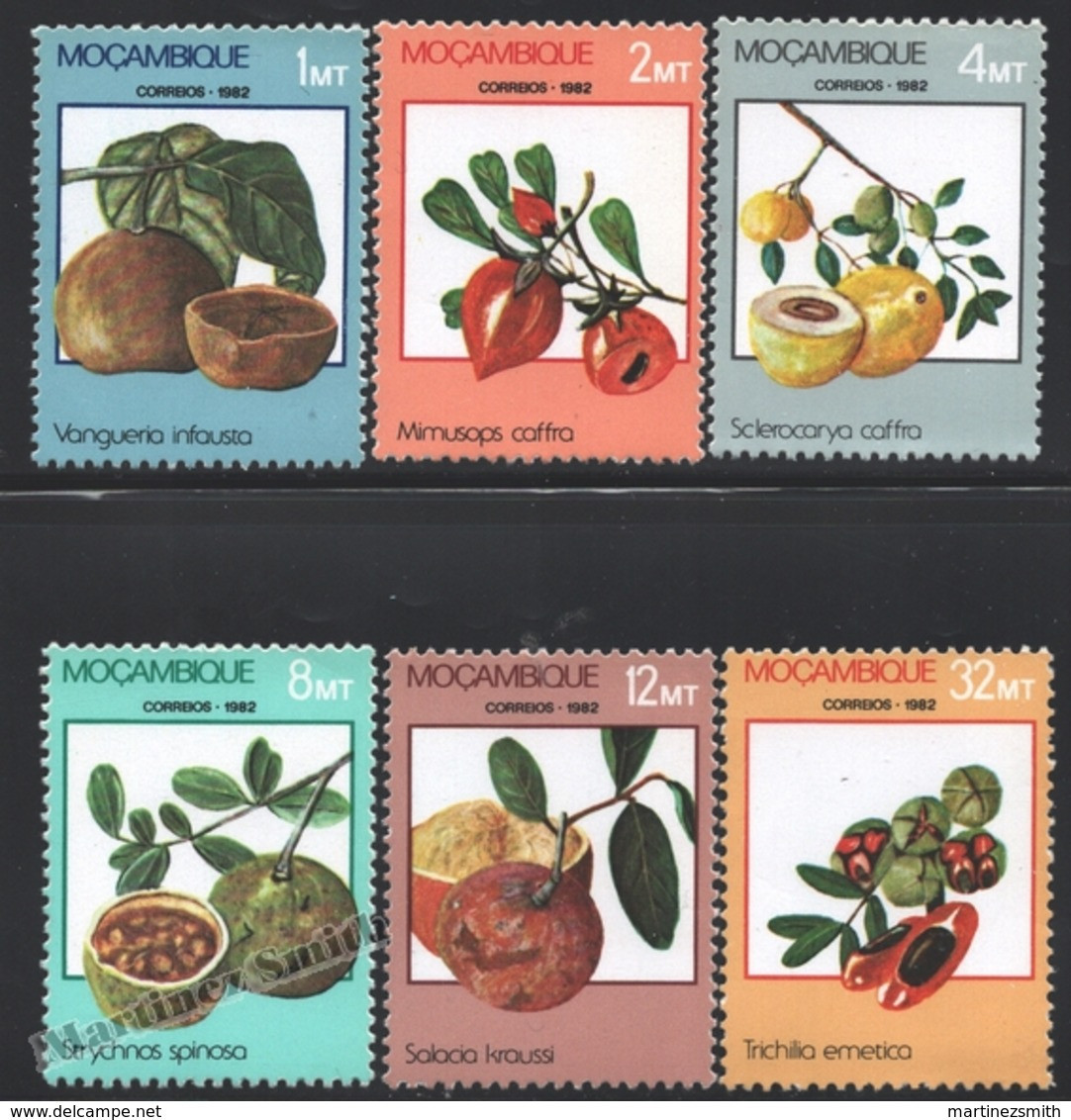 Mozambique 1982 Yvert 878-83, Plants & Flora, Flowers - MNH - Mosambik