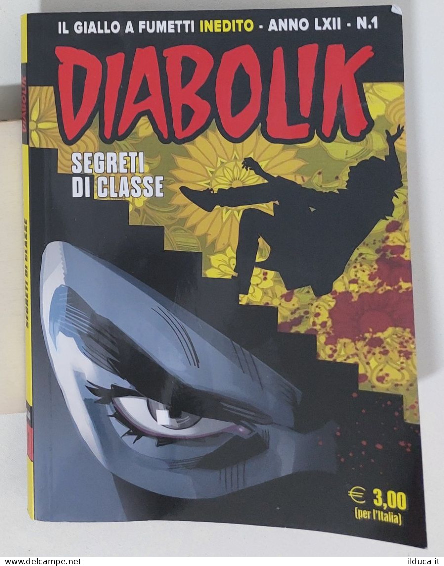 60910 DIABOLIK 2023 A. LXII N. 1 - Segreti Di Classe - Diabolik