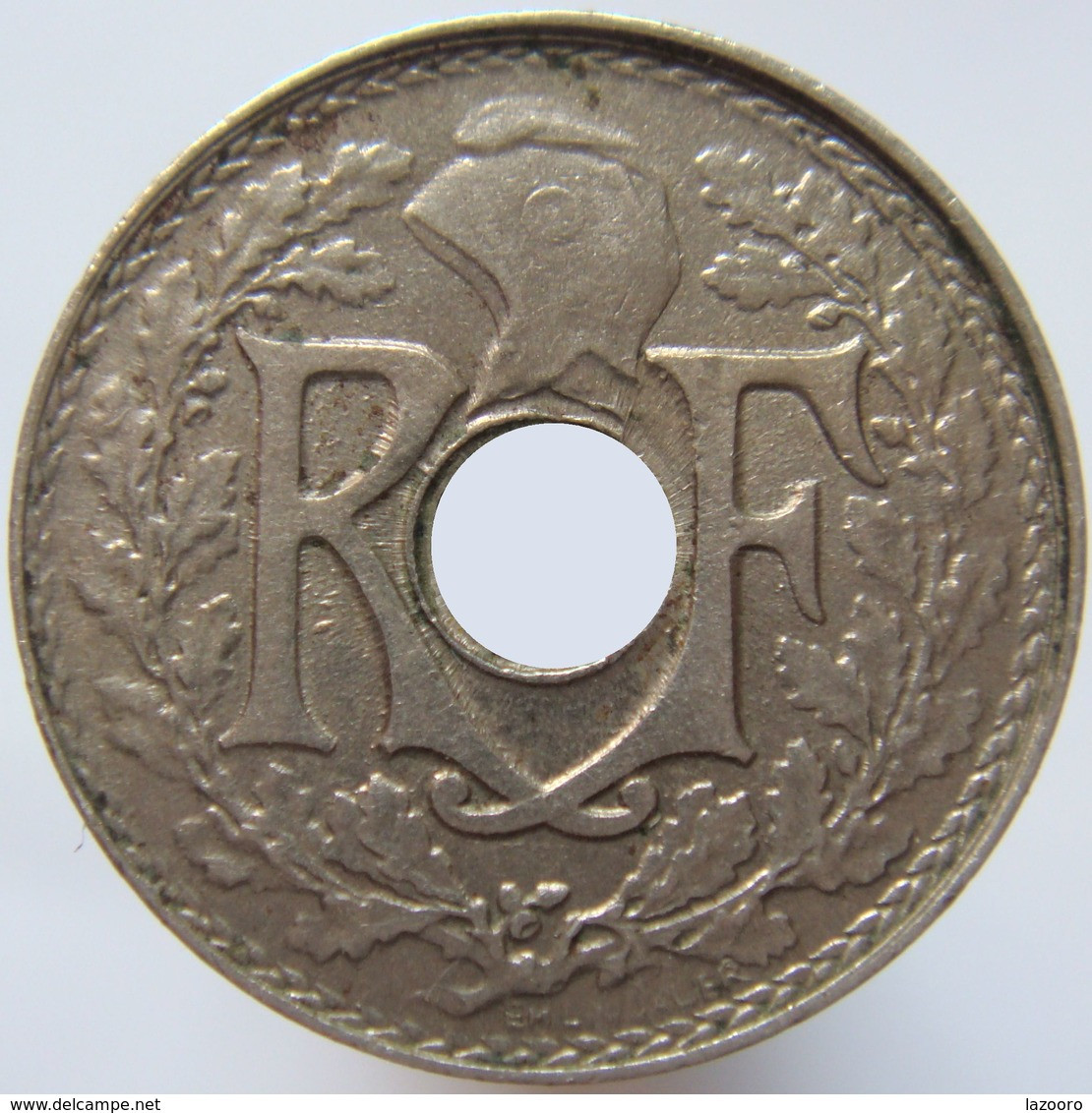 LaZooRo: France 5 Cents 1922 XF Poissy - 5 Centimes