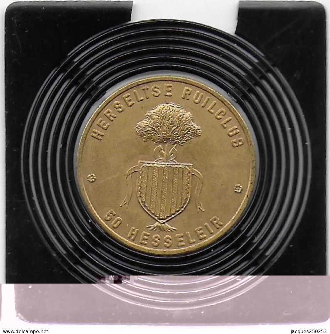 50 HESSELIER 1981 HARSELE - Gemeentepenningen