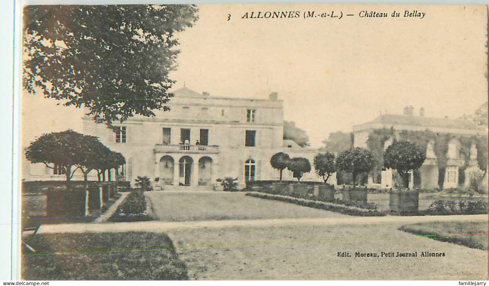 20628 - ALLONNES - CHATEAU DU BELLAY - Allonnes