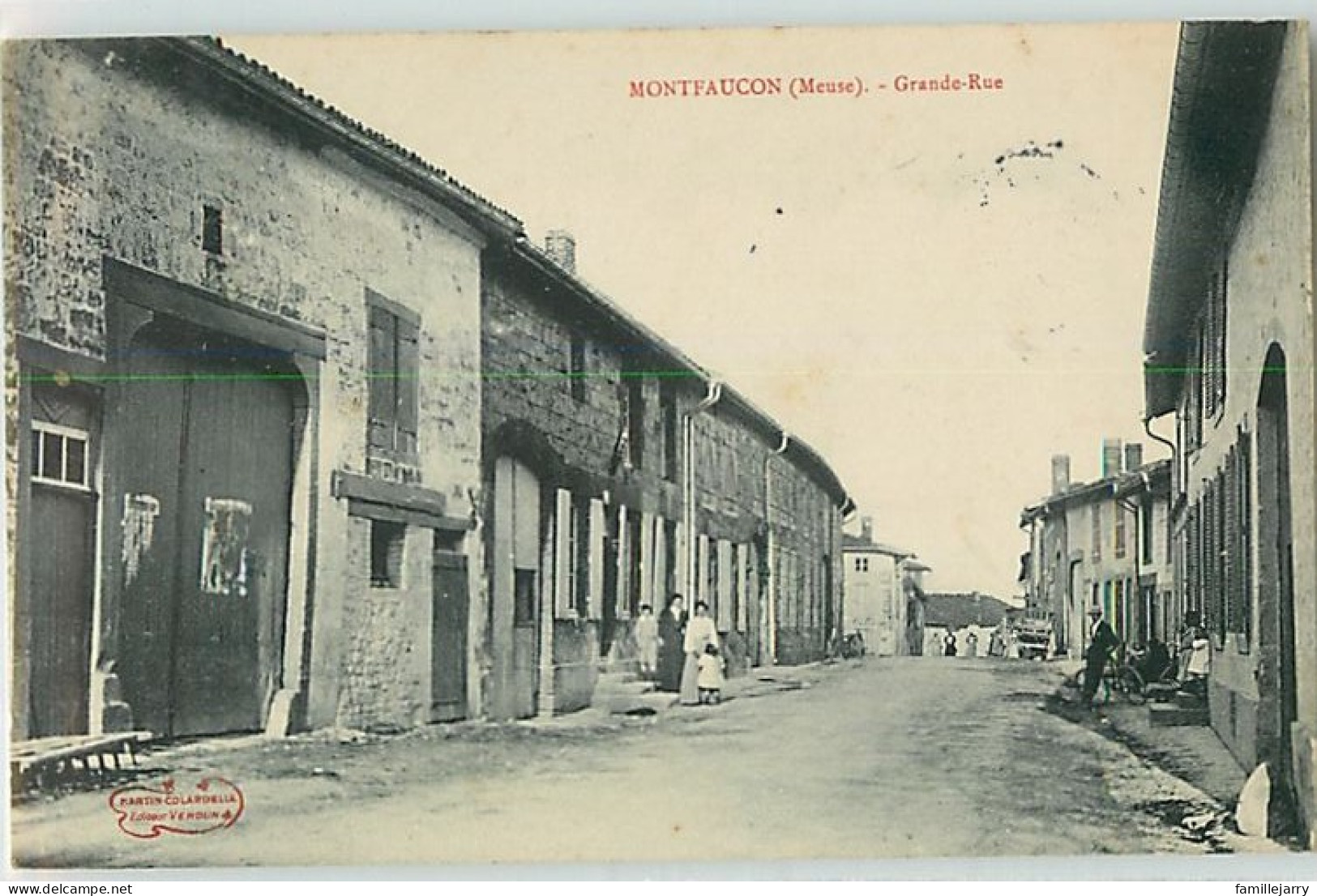 12454 - MONTFAUCON - GRANDE RUE - Montfaucon