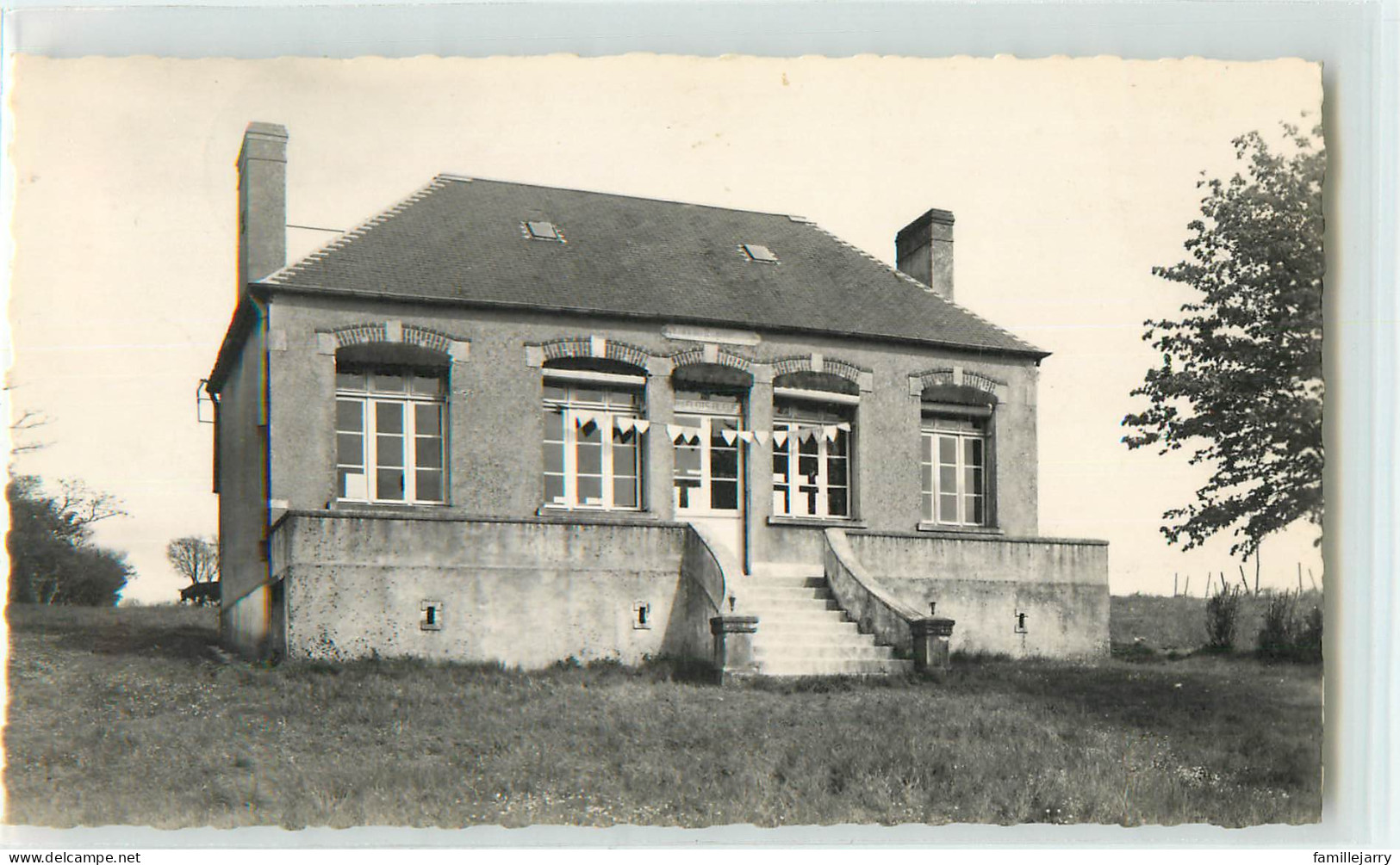 26486 - BLAINVILLE SUR MER - CPSM - COLONIE DE VACANCES DE TRAPPES / LES FLOTS BLEUS - Blainville Sur Mer