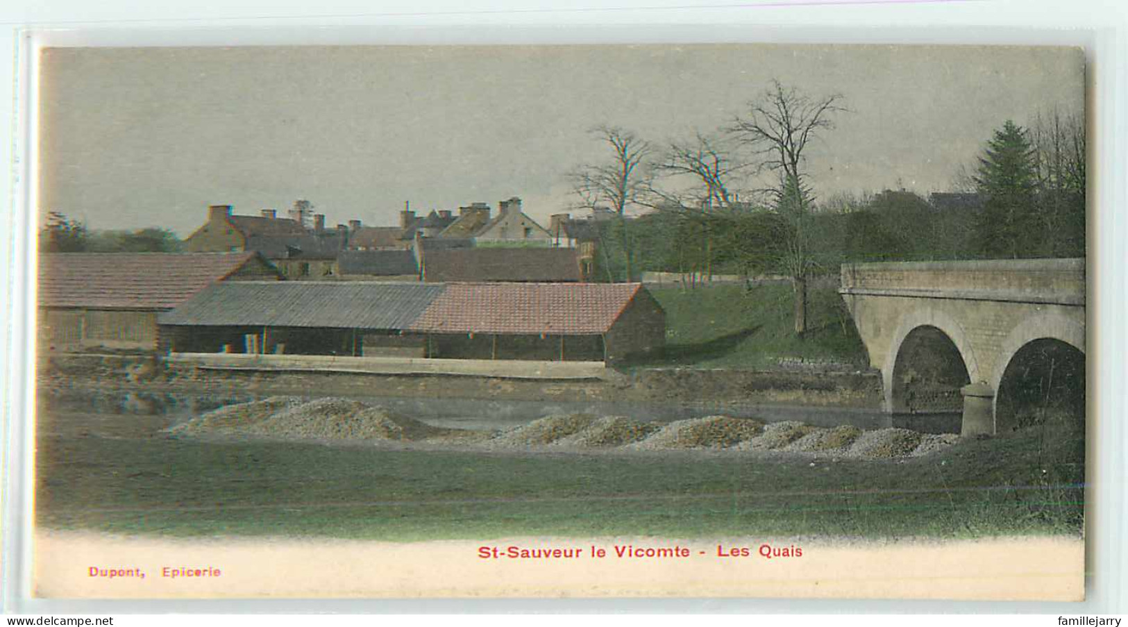 21526 - SAINT SAUVEUR LE VICOMTE - LES QUAIS - Saint Sauveur Le Vicomte