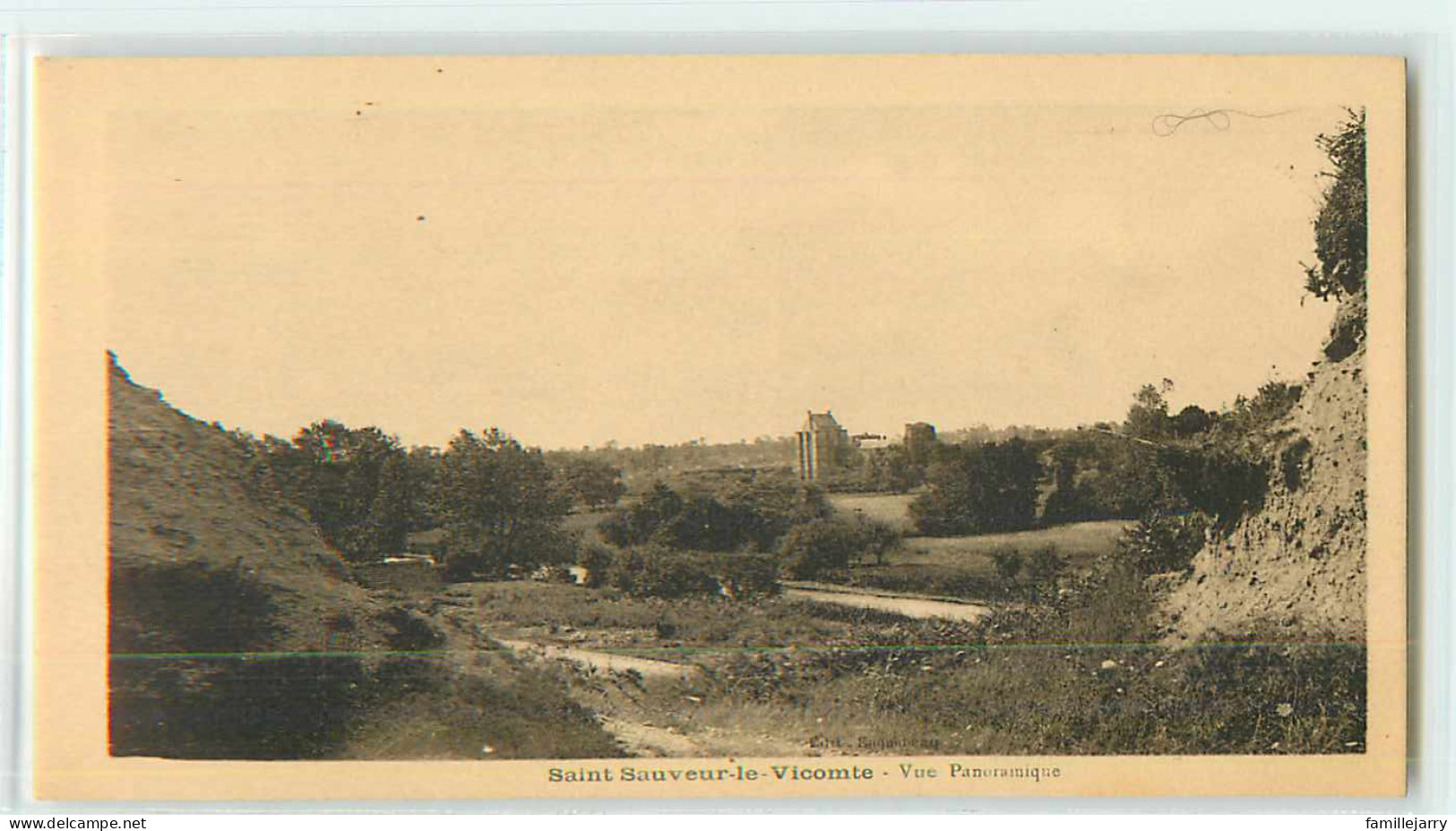 21520 - SAINT SAUVEUR LE VICOMTE - VUE PANORAMIQUE - Saint Sauveur Le Vicomte