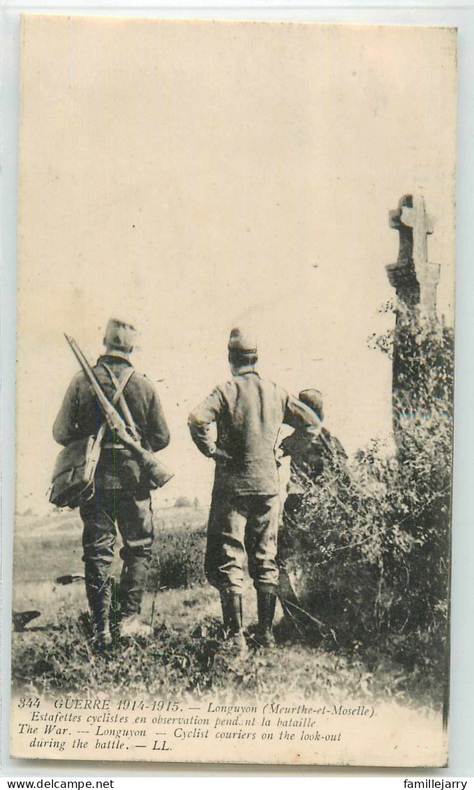 18346 - LONGUYON - ESTAFETTES CYCLISTES EN OBSERVATION - Longuyon