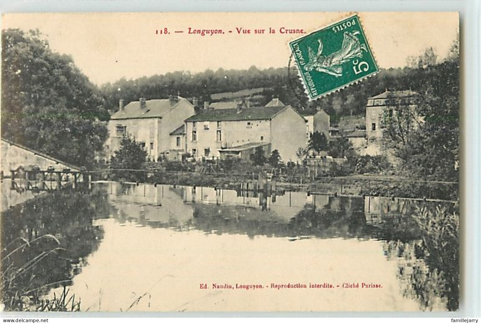 11252 - LONGUYON - VUE SUR LA CRUSNE - Longuyon