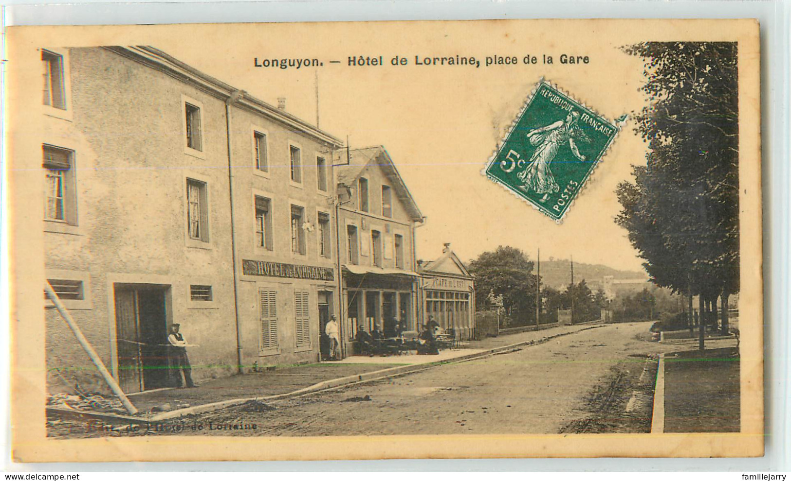 26293 - LONGUYON - HOTEL DE LORRAINE / PLACE DE LA GARE - Longuyon