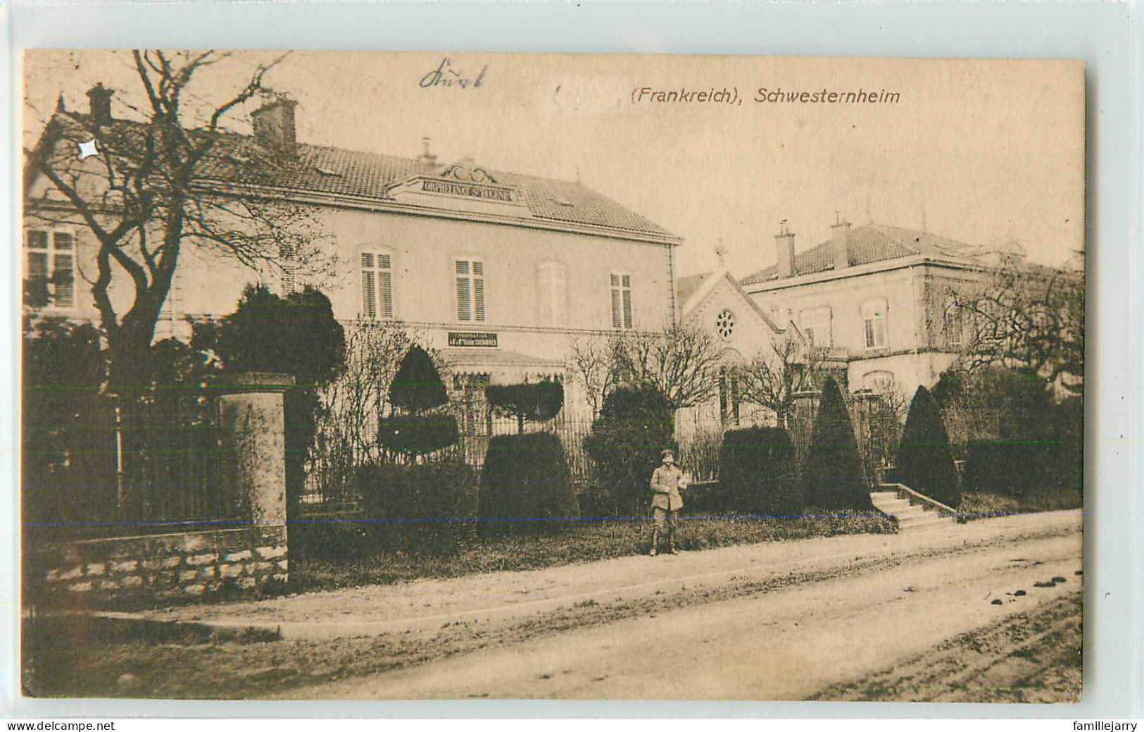 21814 - CIREY SUR VEZOUZE - CARTE ALLEMANDE - ORPHELINAT SAINT EUGENE - Cirey Sur Vezouze