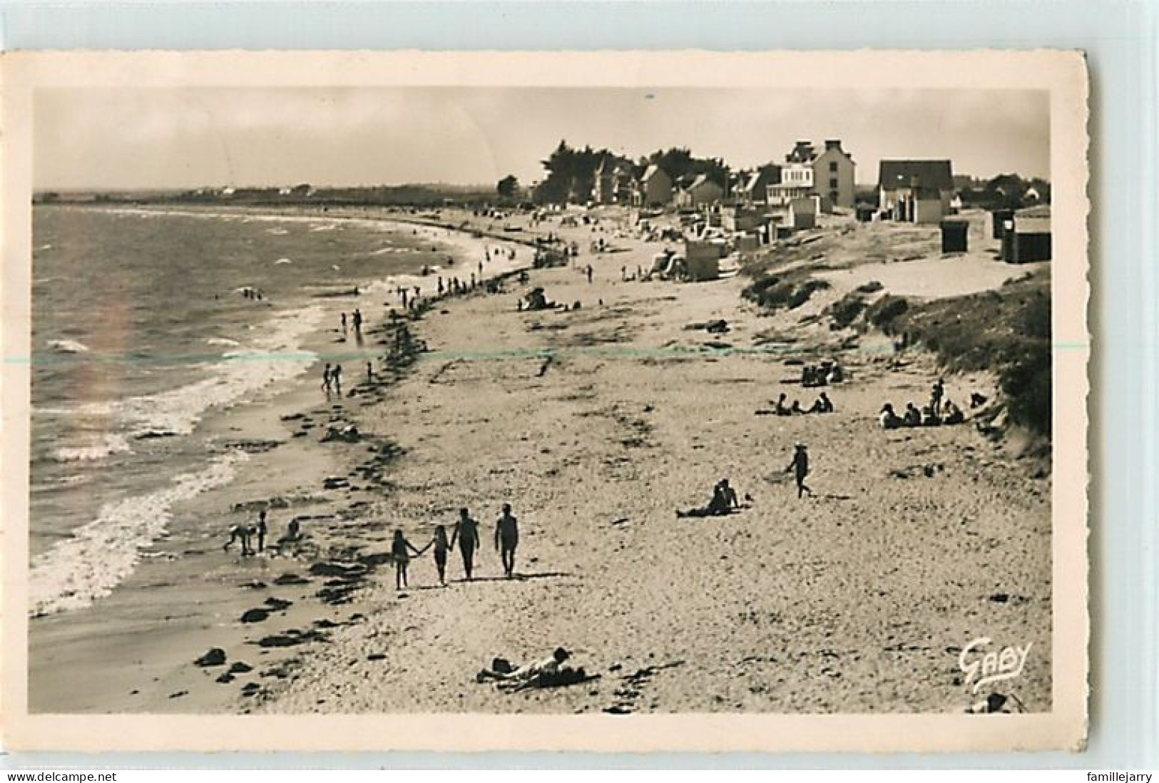 10654 - DAMGAN - CPSM - LA PLAGE - Damgan