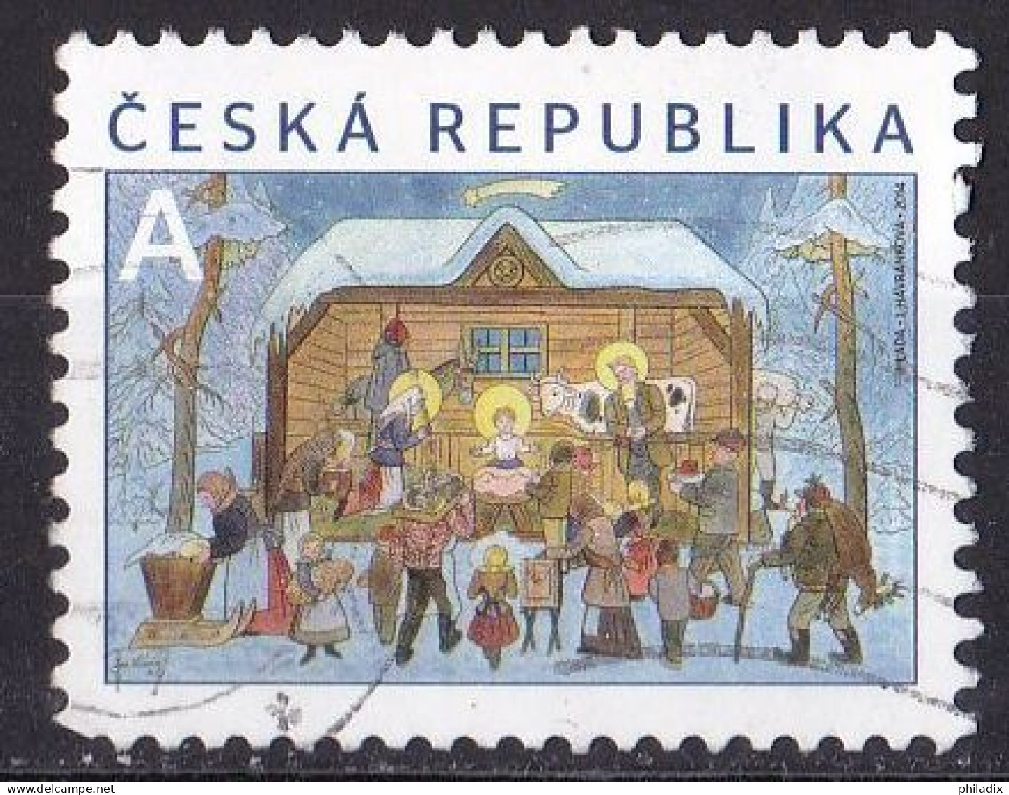# Tschechische Republik Marke Von 2014 O/used (A5-4) - Used Stamps