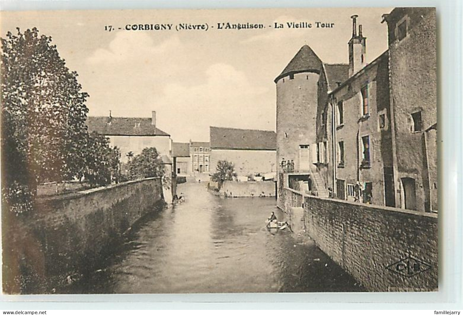 9799 - CORBIGNY - L ANGUISON / LA VIEILLE TOUR - Corbigny