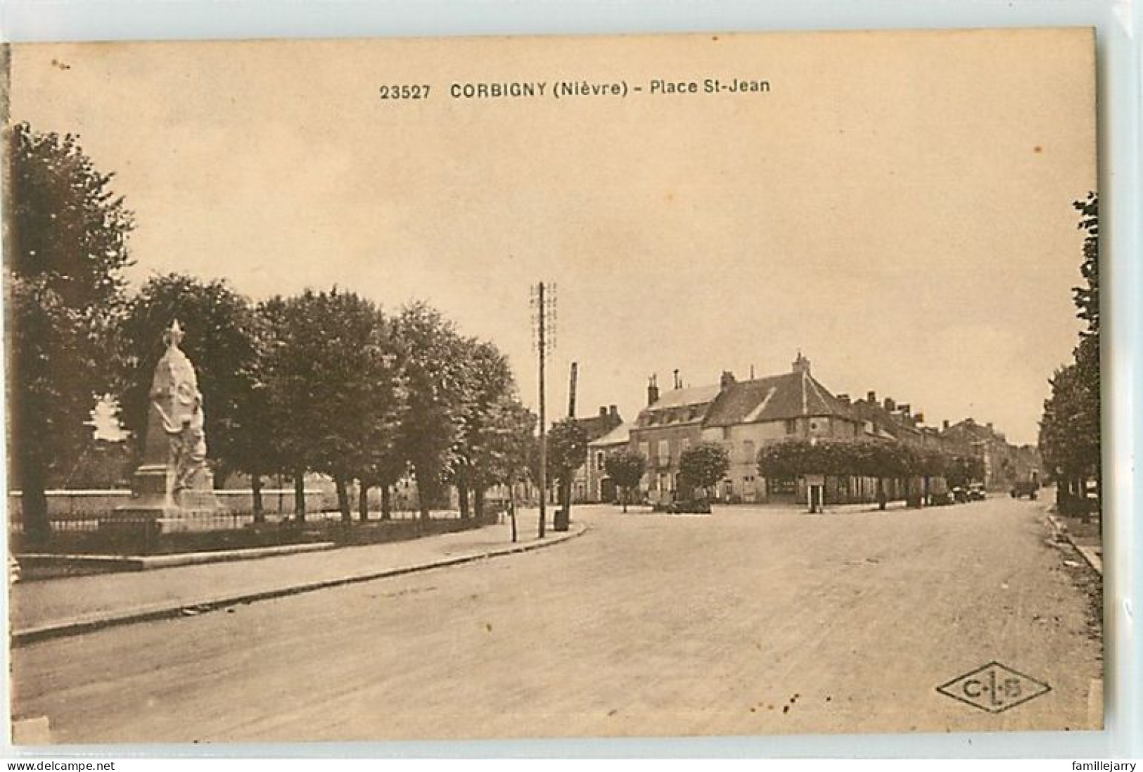 9800 - CORBIGNY - PLACE SAINT JEAN - Corbigny