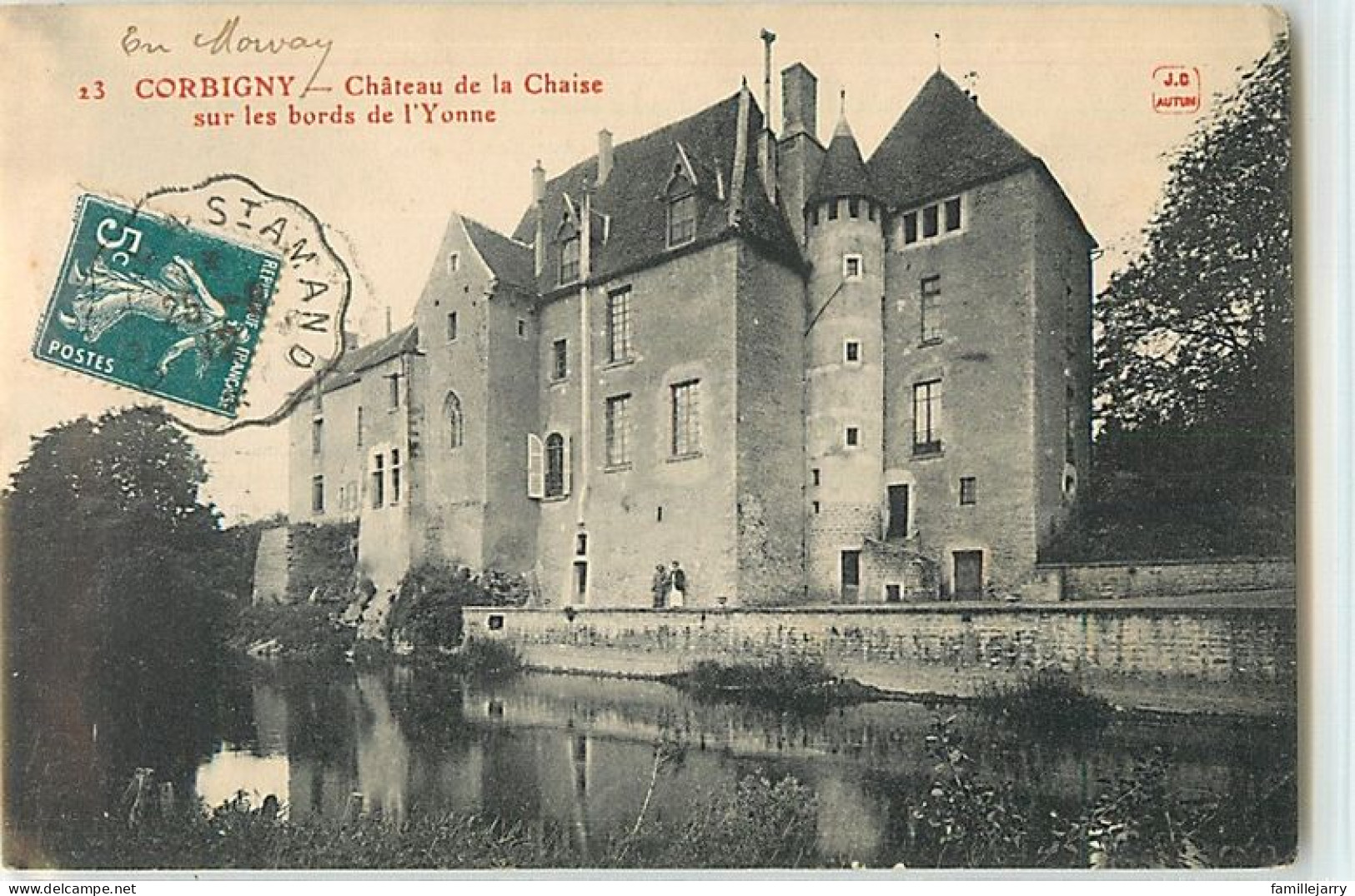 9769 - CORBIGNY - CHATEAU DE LA CHAISE SUR LES BORDS DE L YONNE - Corbigny